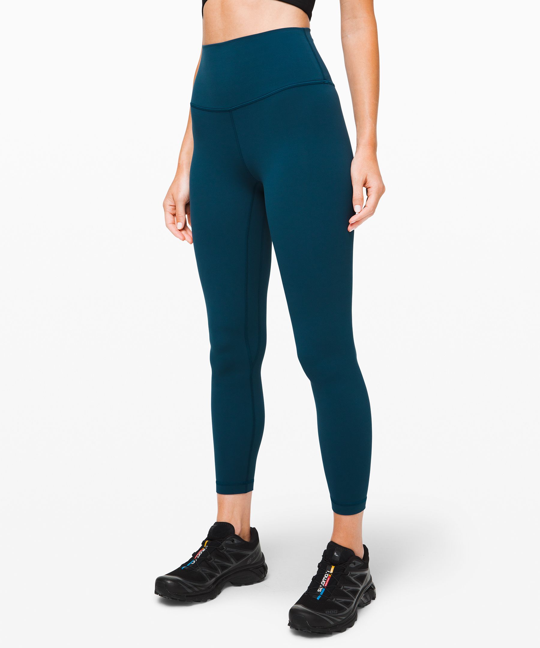 Lululemon Fast And Free Reflective High-rise Tights 31 In Black