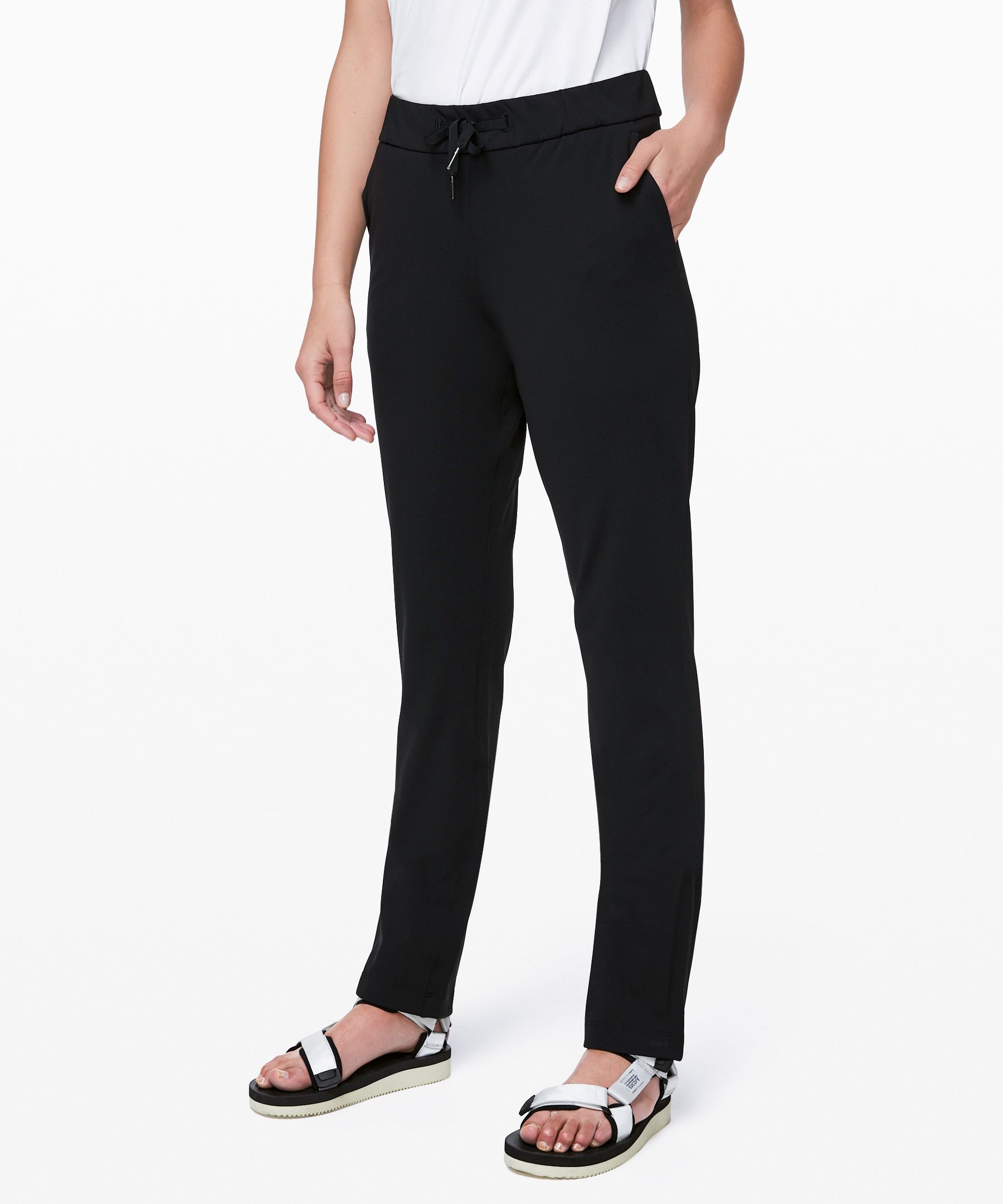 Lululemon On The Fly Pant *online Only Tall In Black
