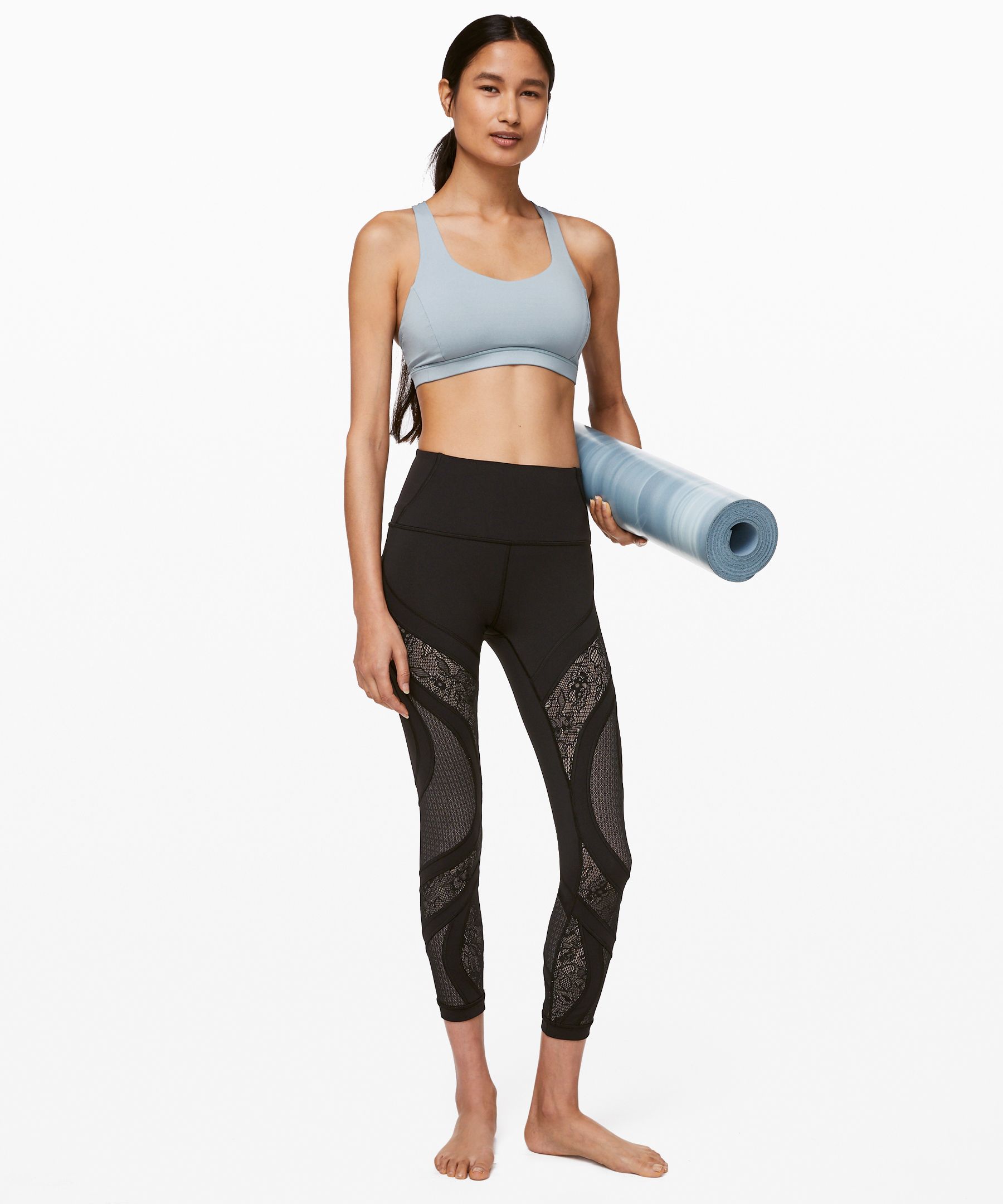 Lululemon Wunder Under High-Rise Tight *Spray 25 - Indigo Spray