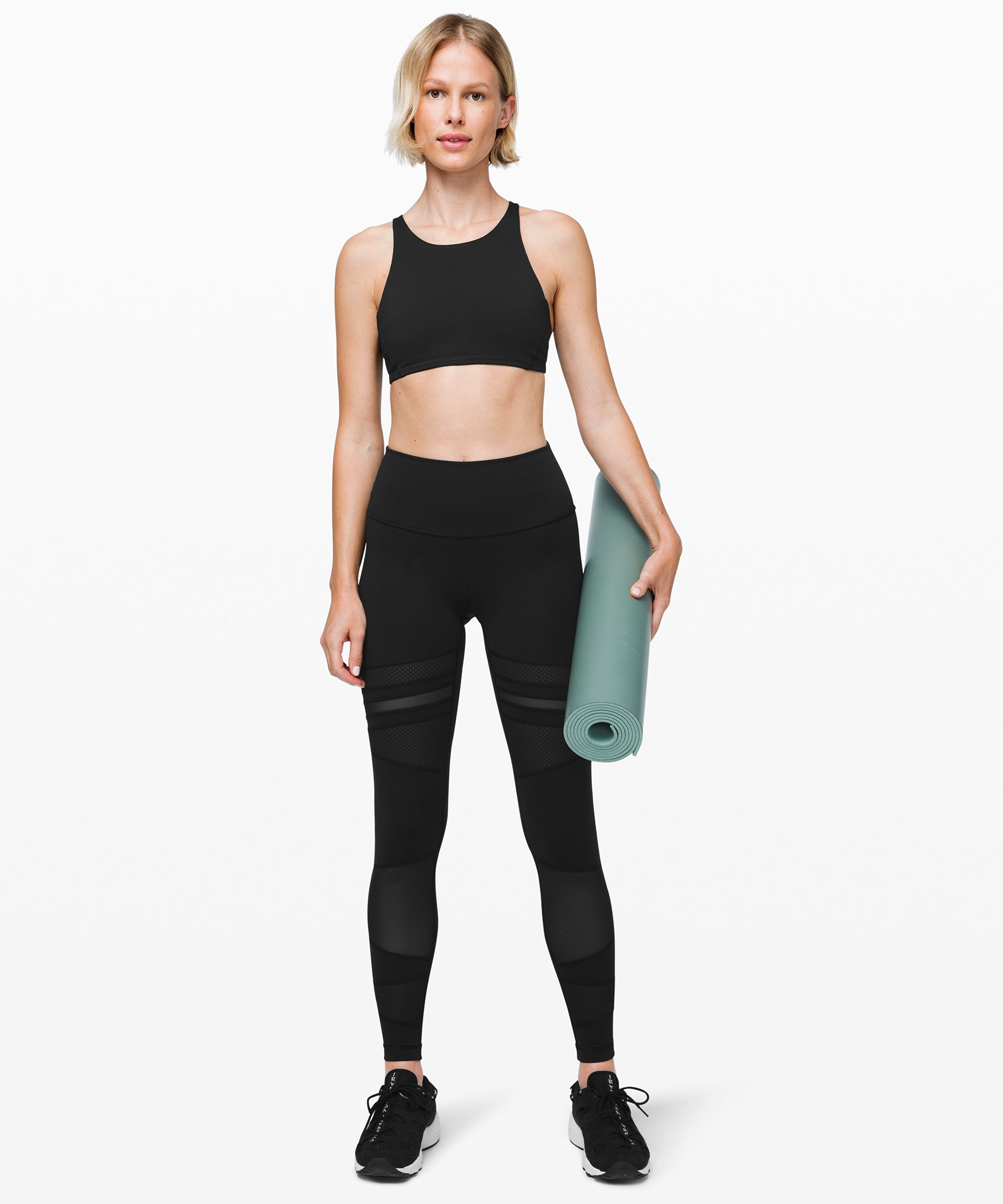 Lululemon Women's Wunder Under High-Rise Tight Leggings Mix & Mesh