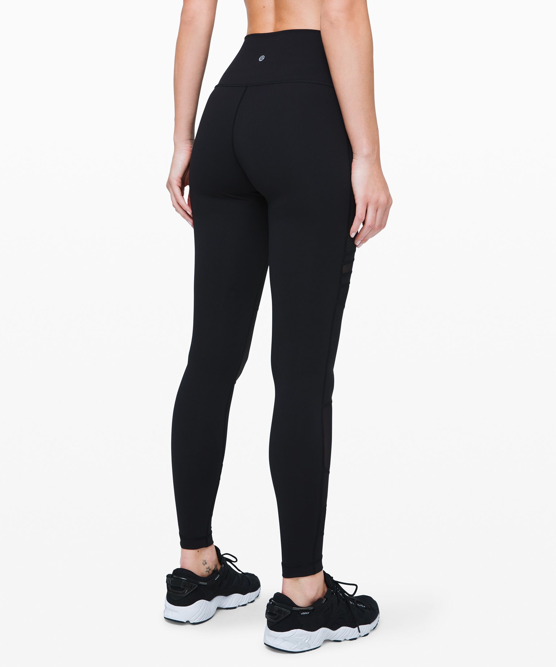 Lululemon Wunder Under High-Rise Leggings Mix & Mesh 28 inch size