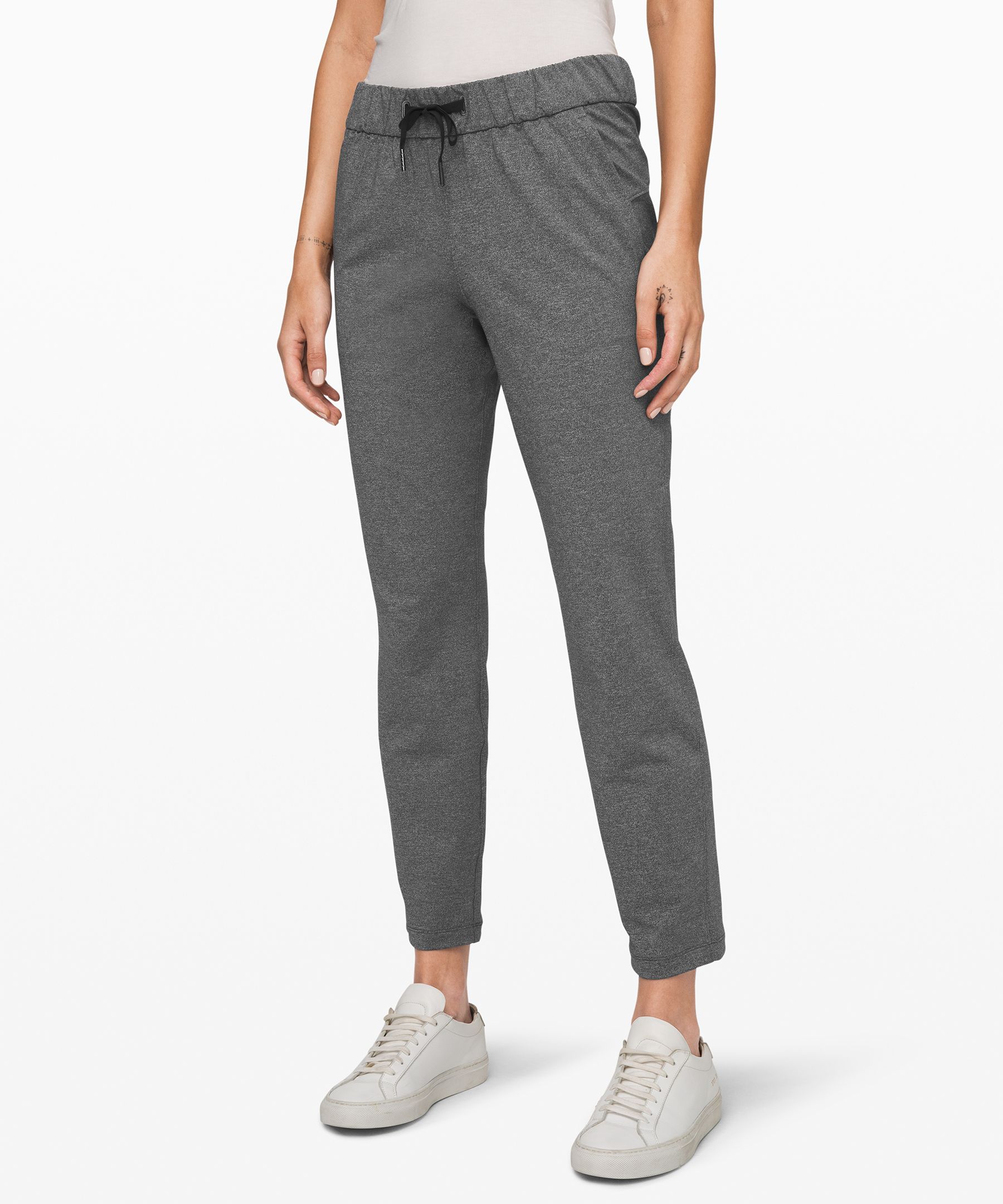 heather grey lululemon pants