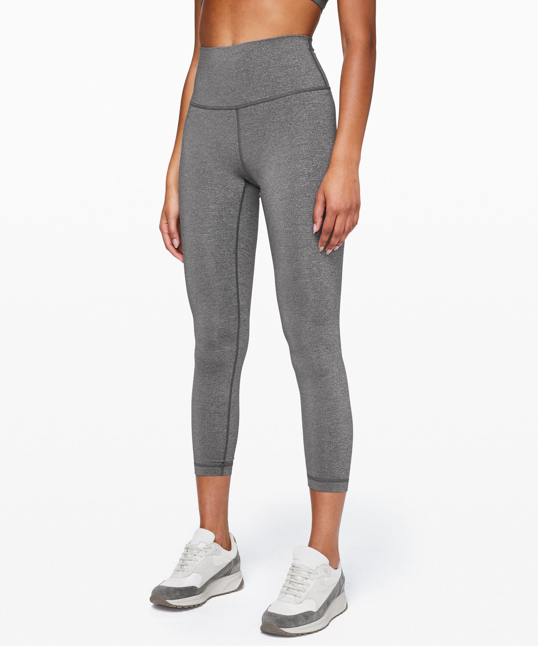 Lululemon Wunder Under High-Rise Tight 28 *Brushed Full-On Luxtreme -  Heathered Black - lulu fanatics