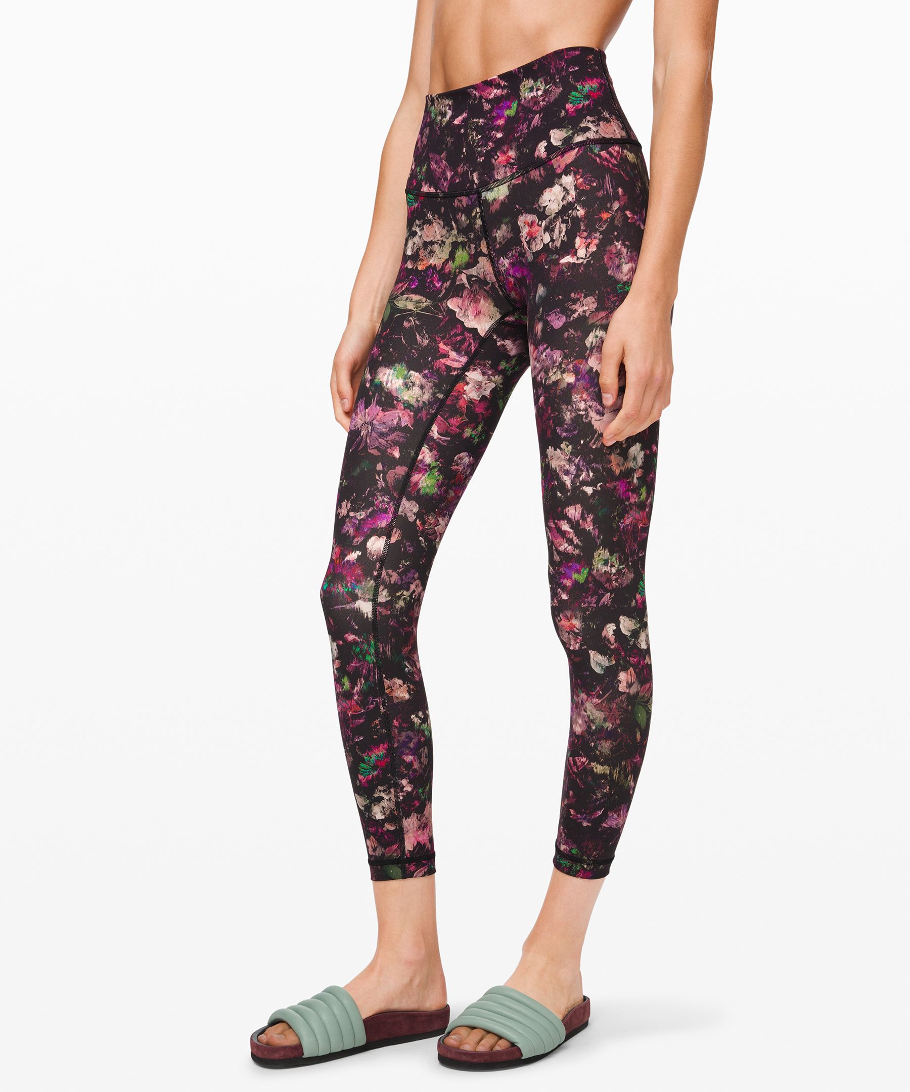 lululemon floral wunder under