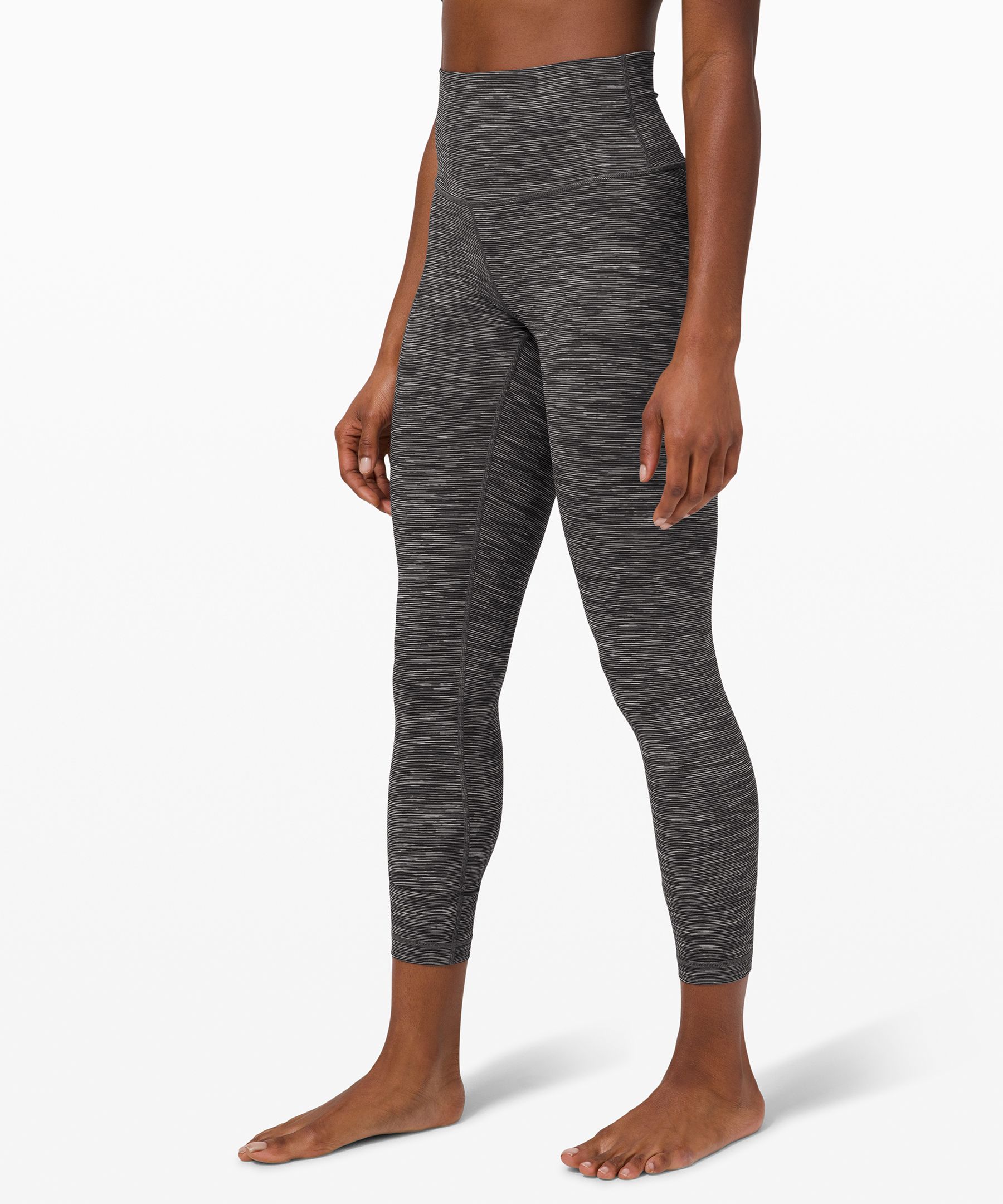 Lululemon Wunder Under High-rise Tight 25 *full-on Luxtreme In Grey