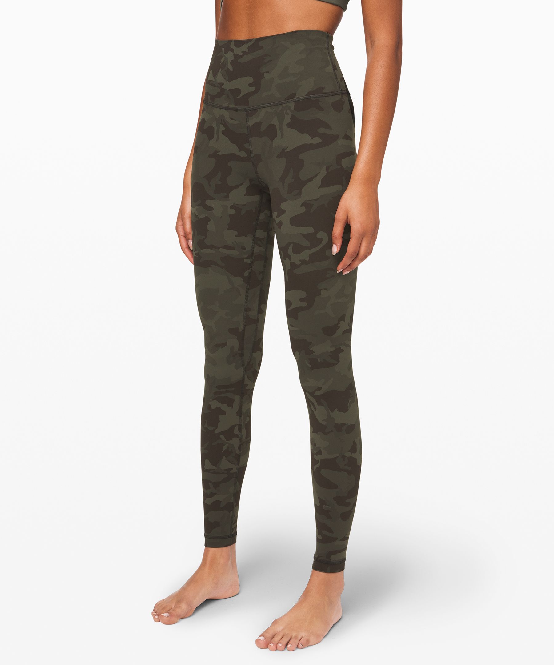 lululemon camo workout leggings