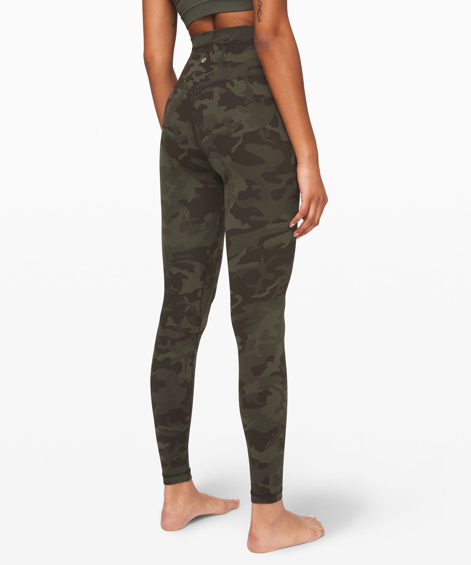 lululemon camo workout leggings