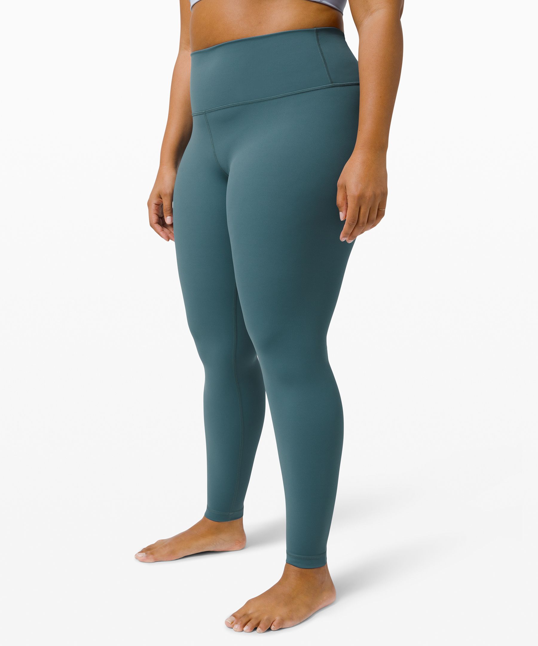 Lululemon Wunder Under High-rise Tight 28" *full-on Luxtreme In Green