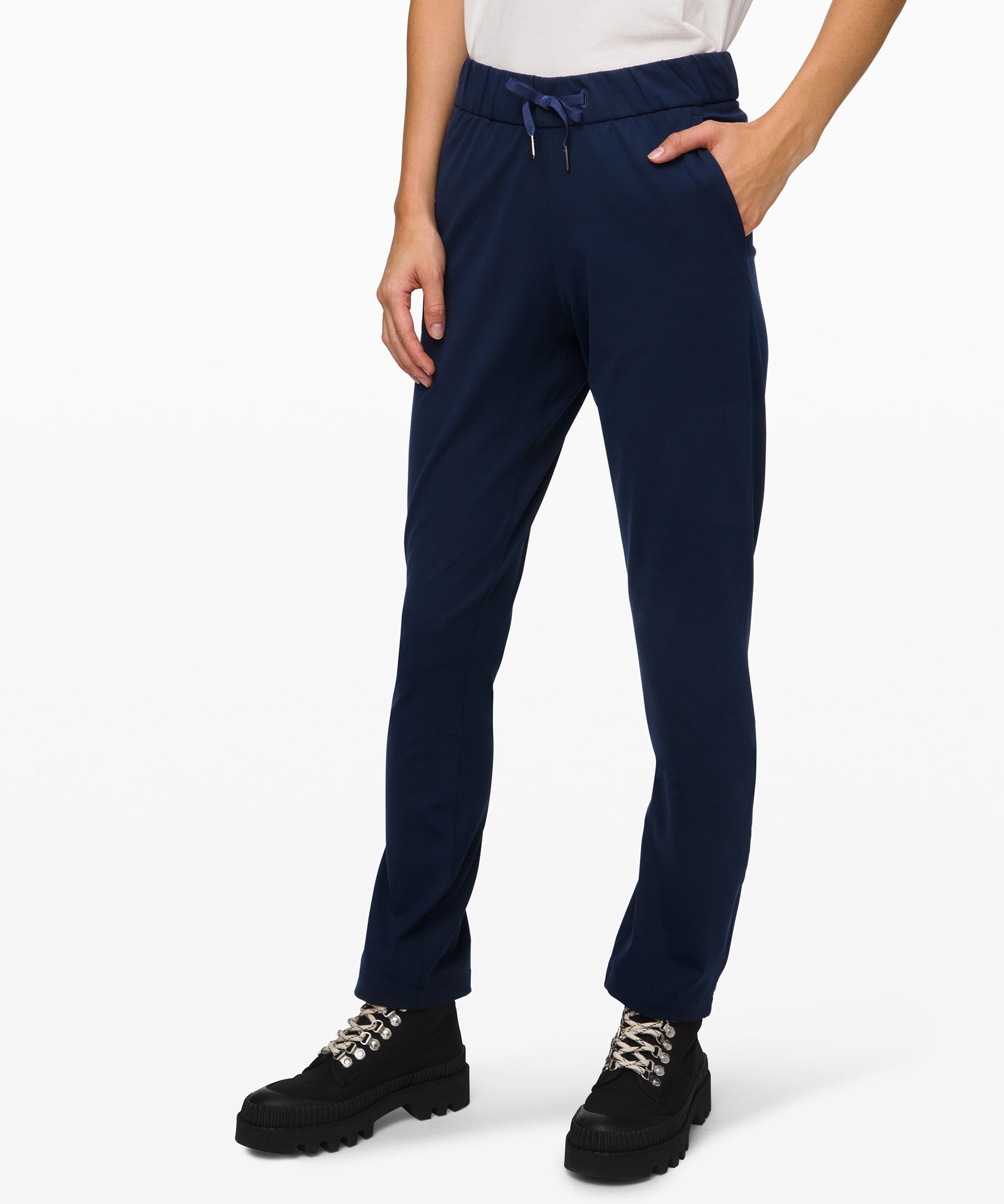 Lululemon On The Fly Pant Tall 33 *online Only In Silverscreen