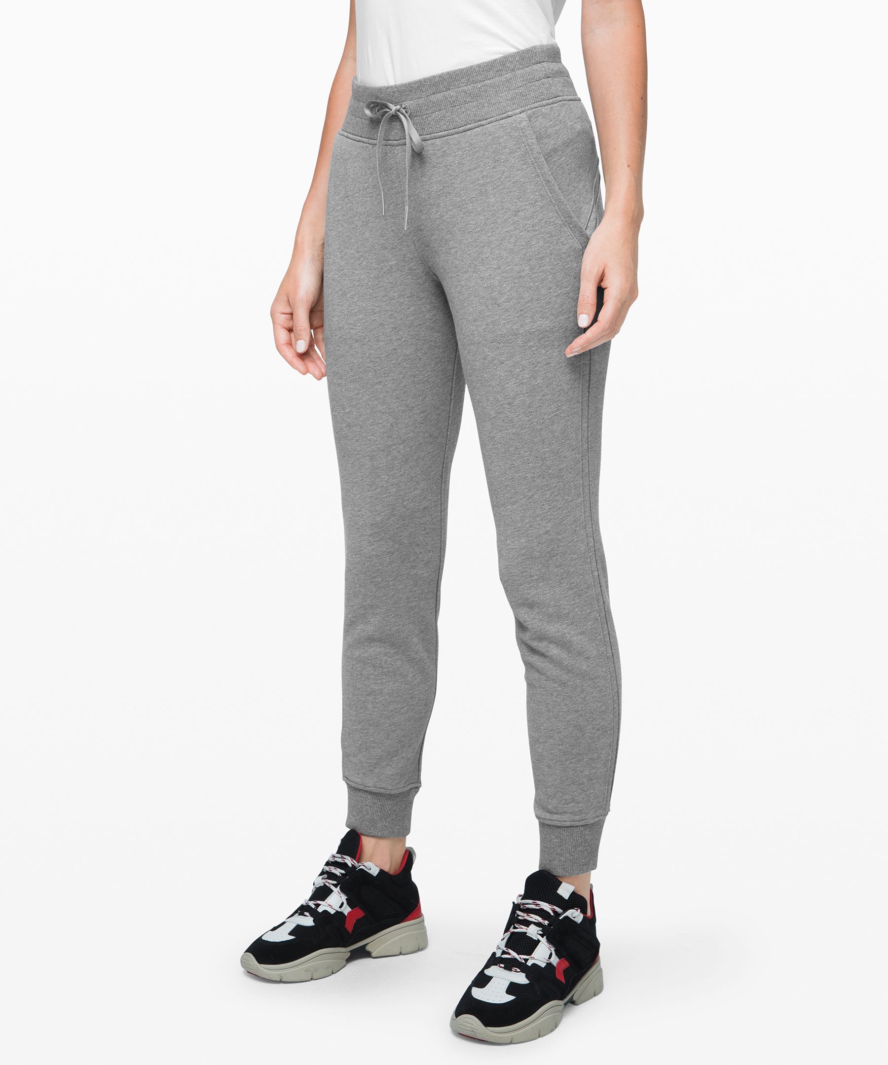 Lululemon Warm Down Jogger Ii In Heathered Core Medium Grey