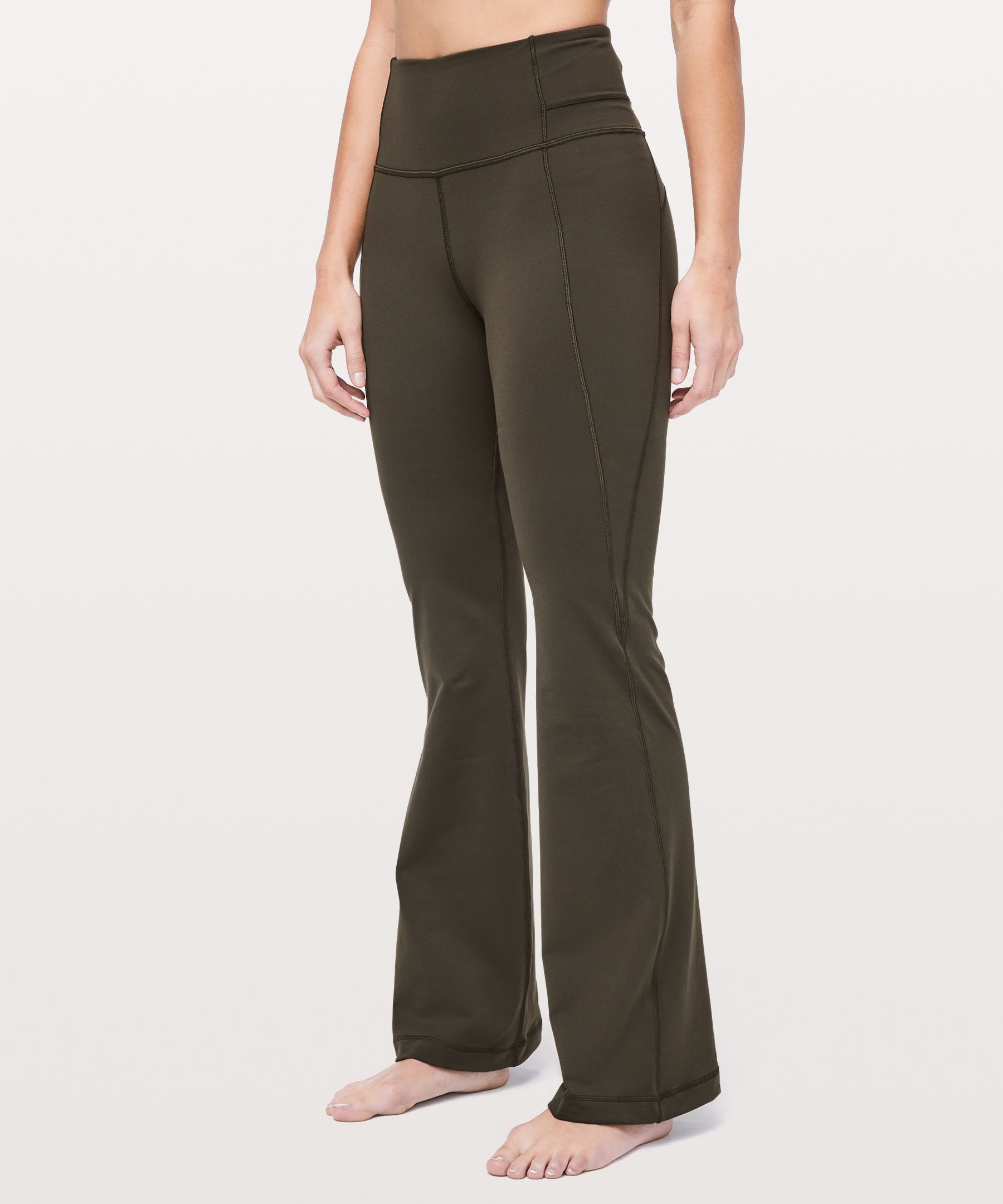Lululemon Groove Pant Flare 32 *online Only In Black