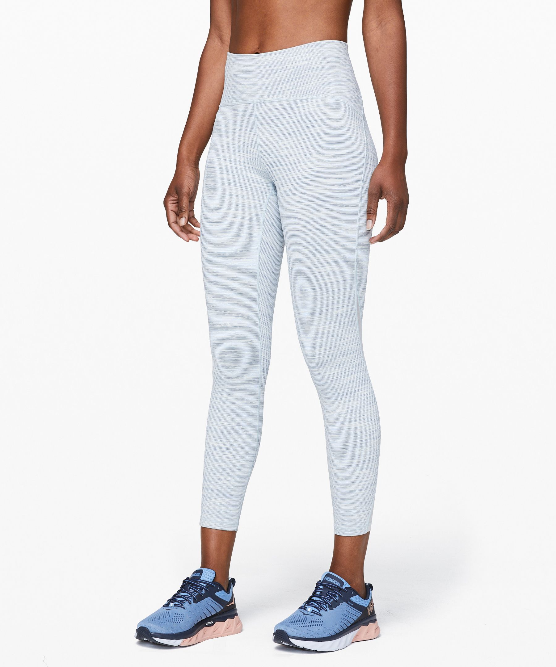 Lululemon Train Times Pant 25 In Wee Are From Space Sheer Blue Chambray