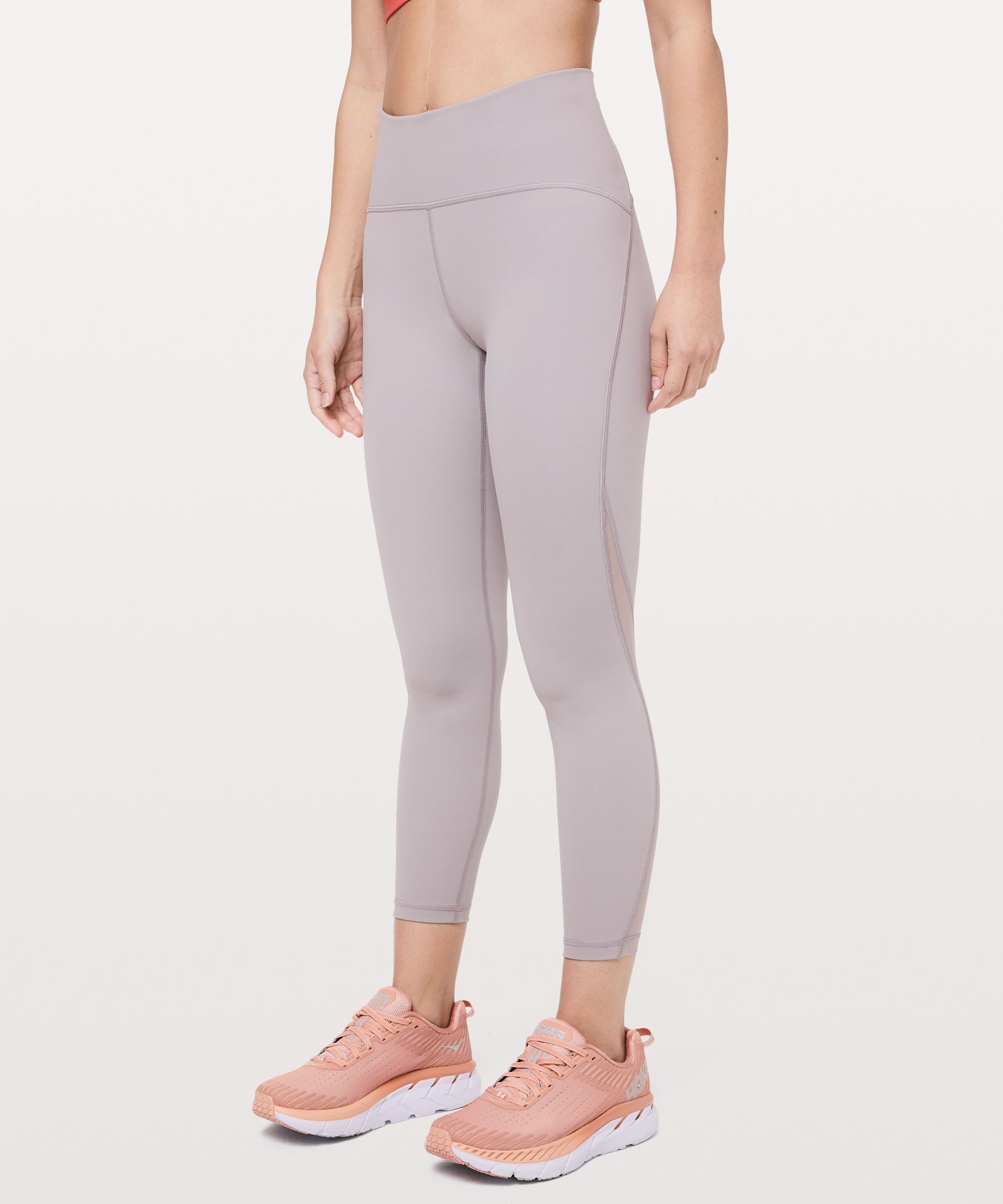 Lululemon Train Times Pant 25" In Dark Chrome