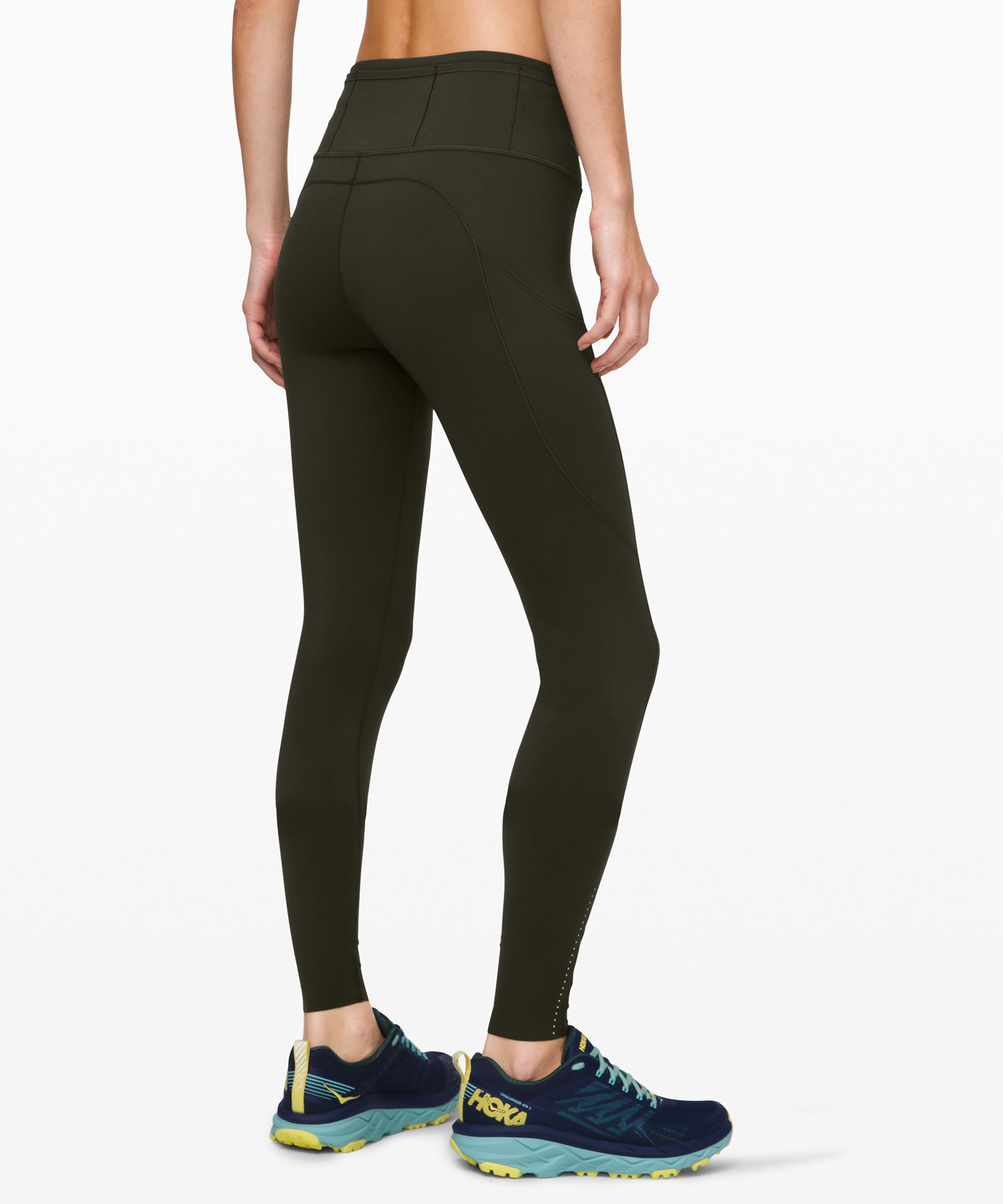 Lululemon Fast & Free Full Length Tight *Non-Reflective 28 - Grey