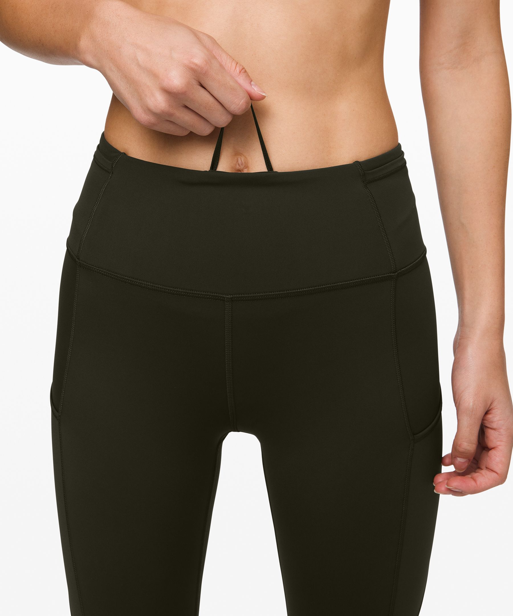 Lululemon Fast And Free Short 10 *Non-Reflective - Dark Olive - lulu  fanatics