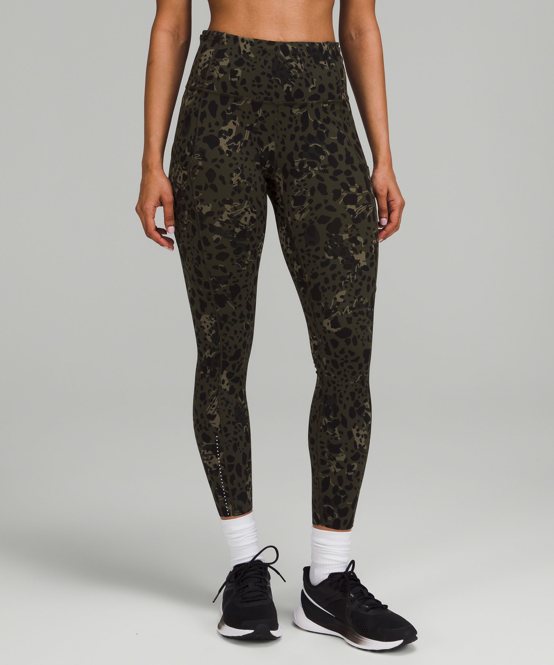 lululemon - Lululemon Fast And Free Tights Reflective Camo on