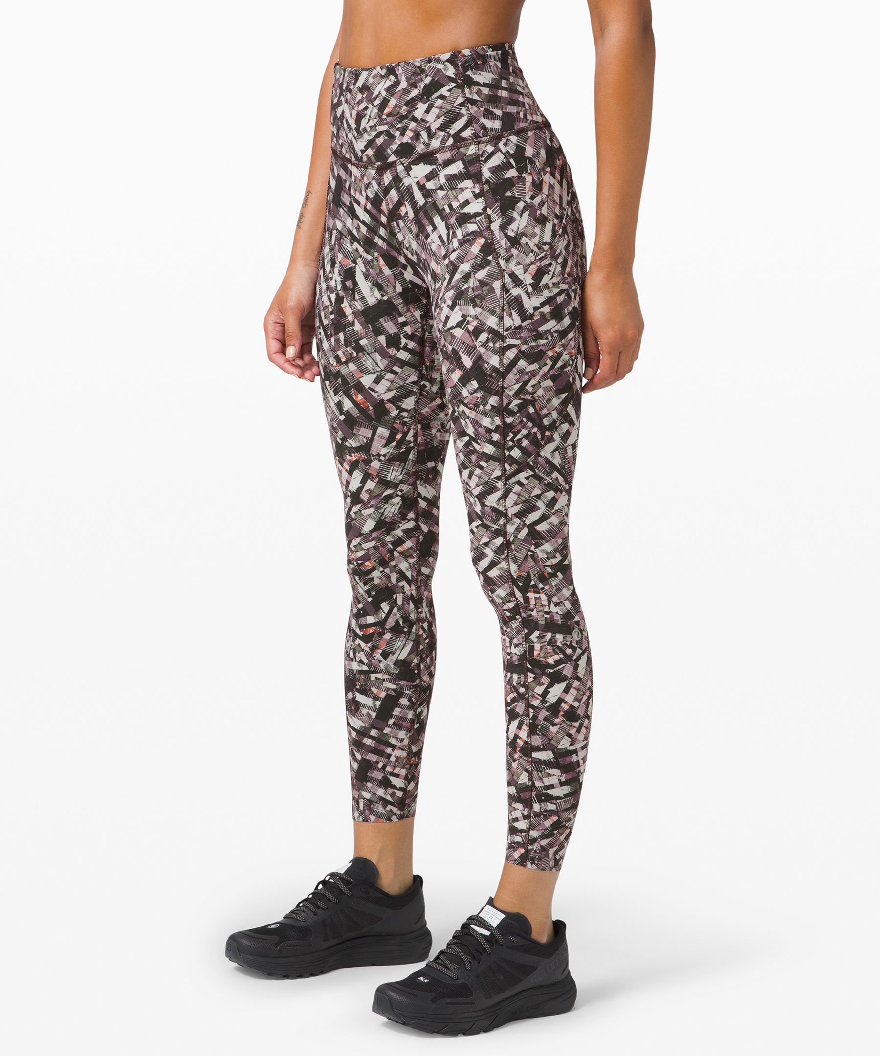 Absolute High-Waisted Pockets Leggings - Reflective Black Camo - Rise Canada