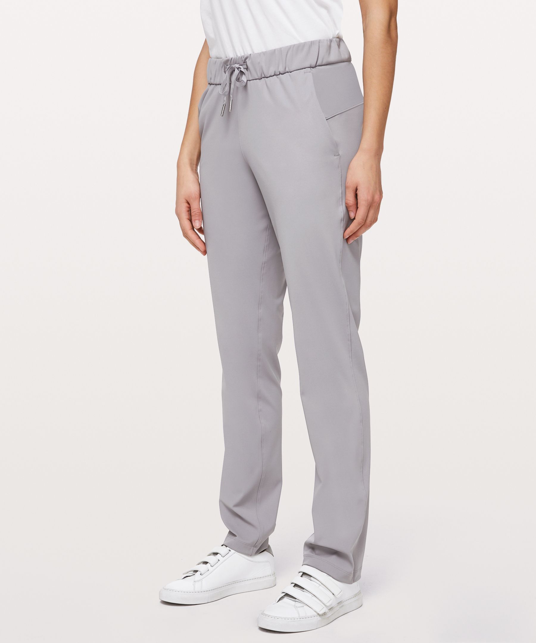 Lululemon On The Fly Pant Full Length *online Only In Silverscreen