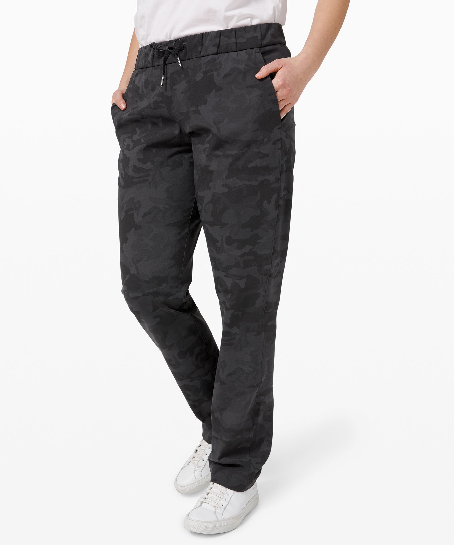 Lululemon On The Fly Pant Full Length In Black