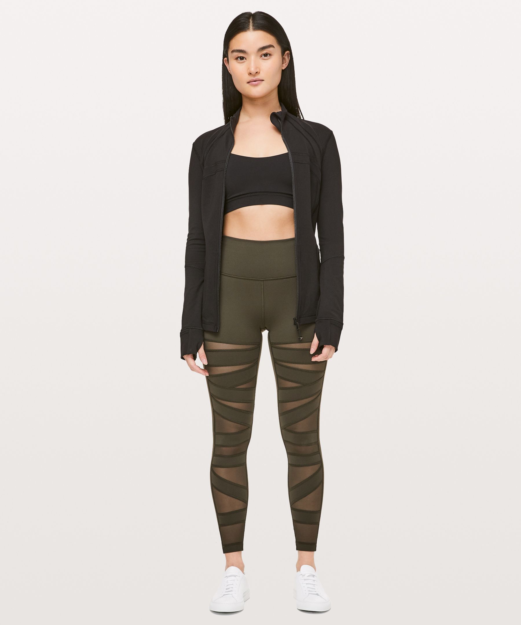 Lululemon Hi Rise Tech Mesh Winder Under pant Leggings