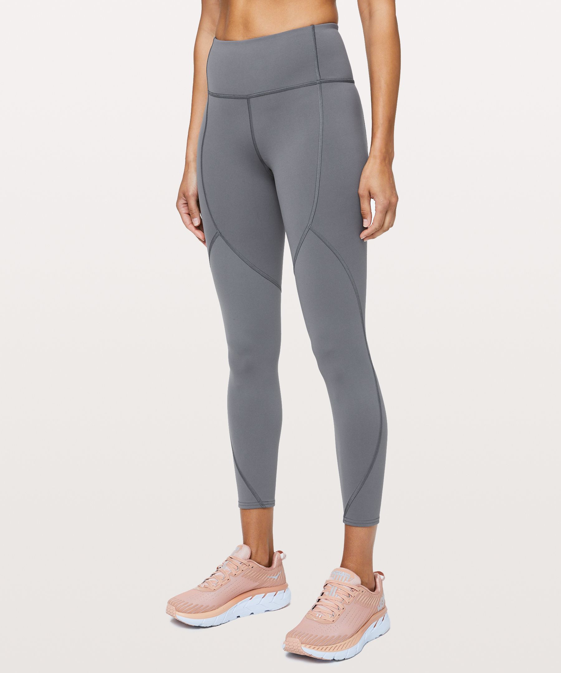 Lululemon To The Beat Tight 24" *Everlux Online Only In Titanium ModeSens