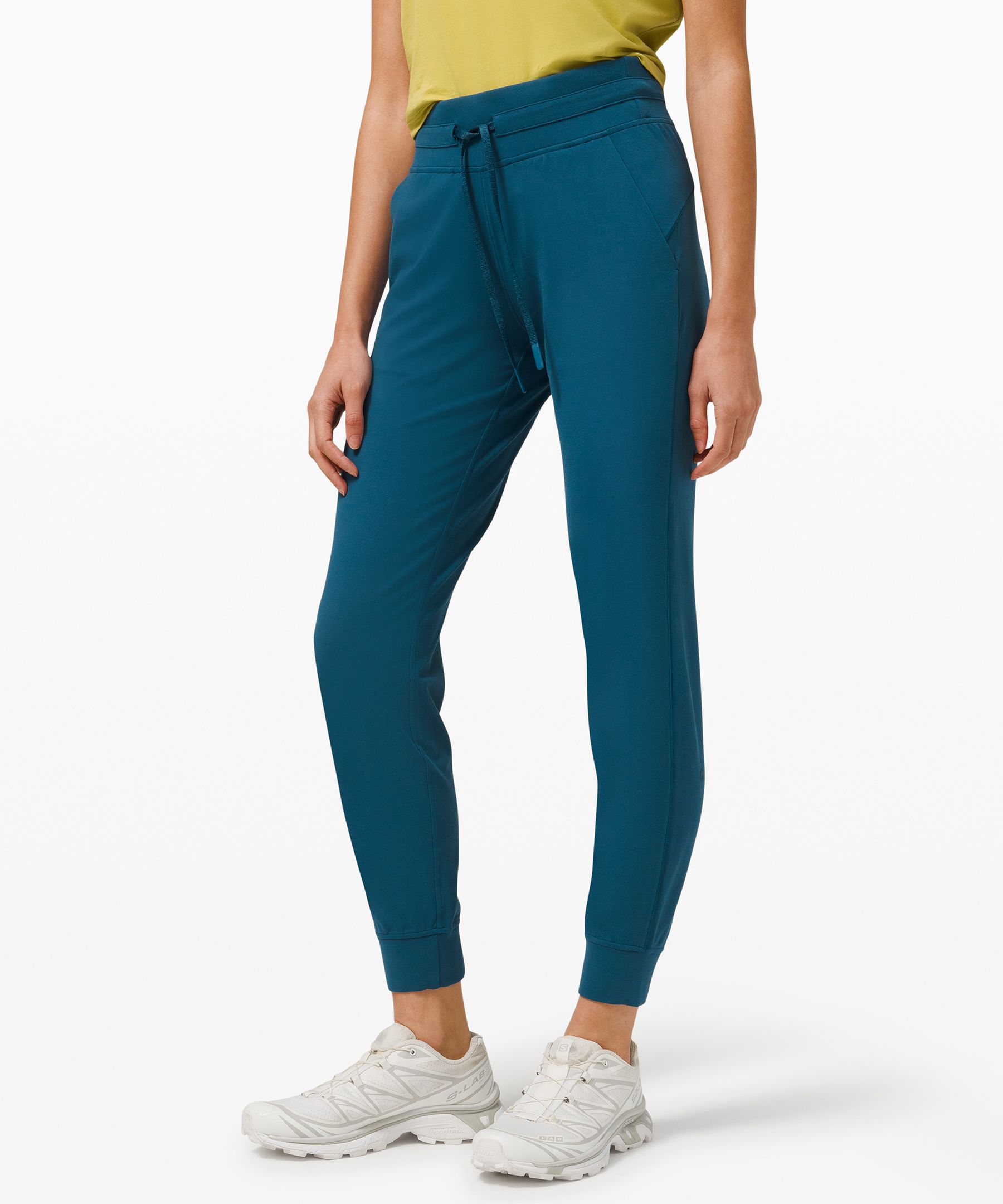 cotton high rise joggers