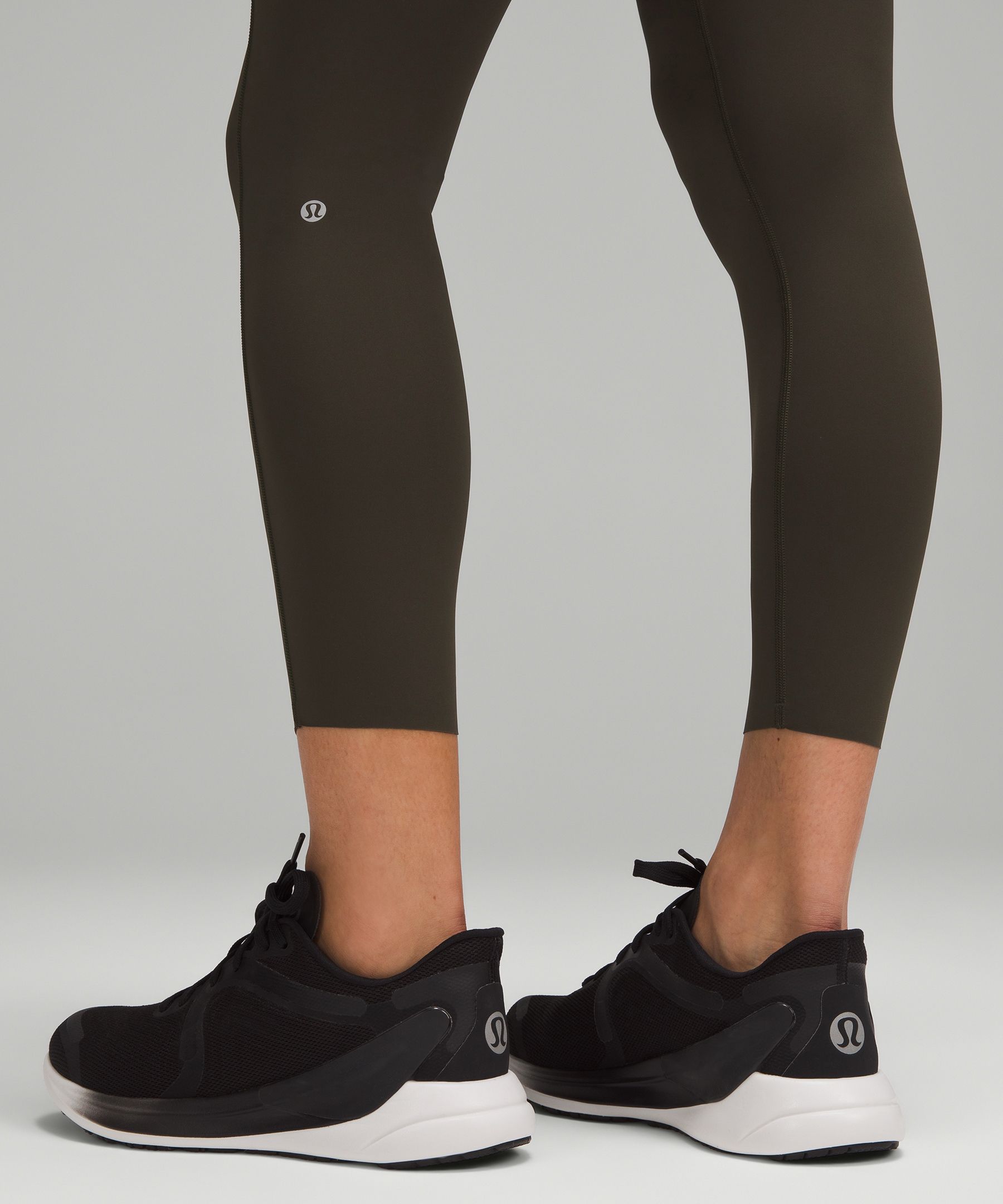 Lululemon Fast Free HR Tight 25 Nulux Size 8 Black BLK 00078