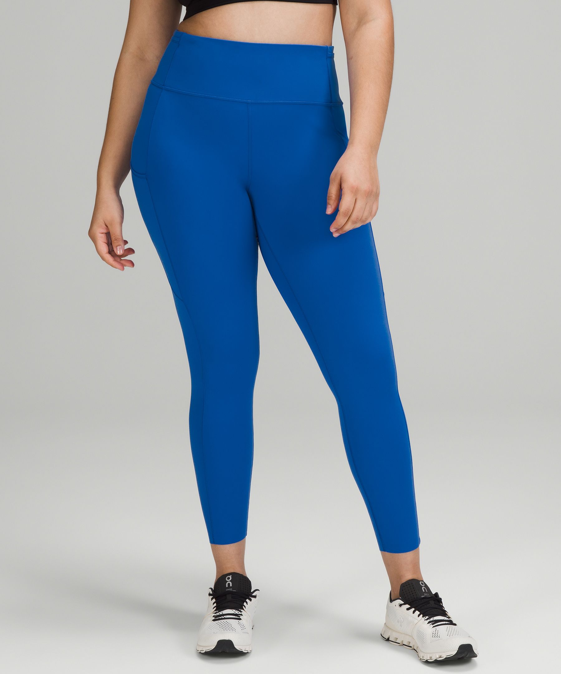 High Waist Tights with Control Top Navy 1 by Hue