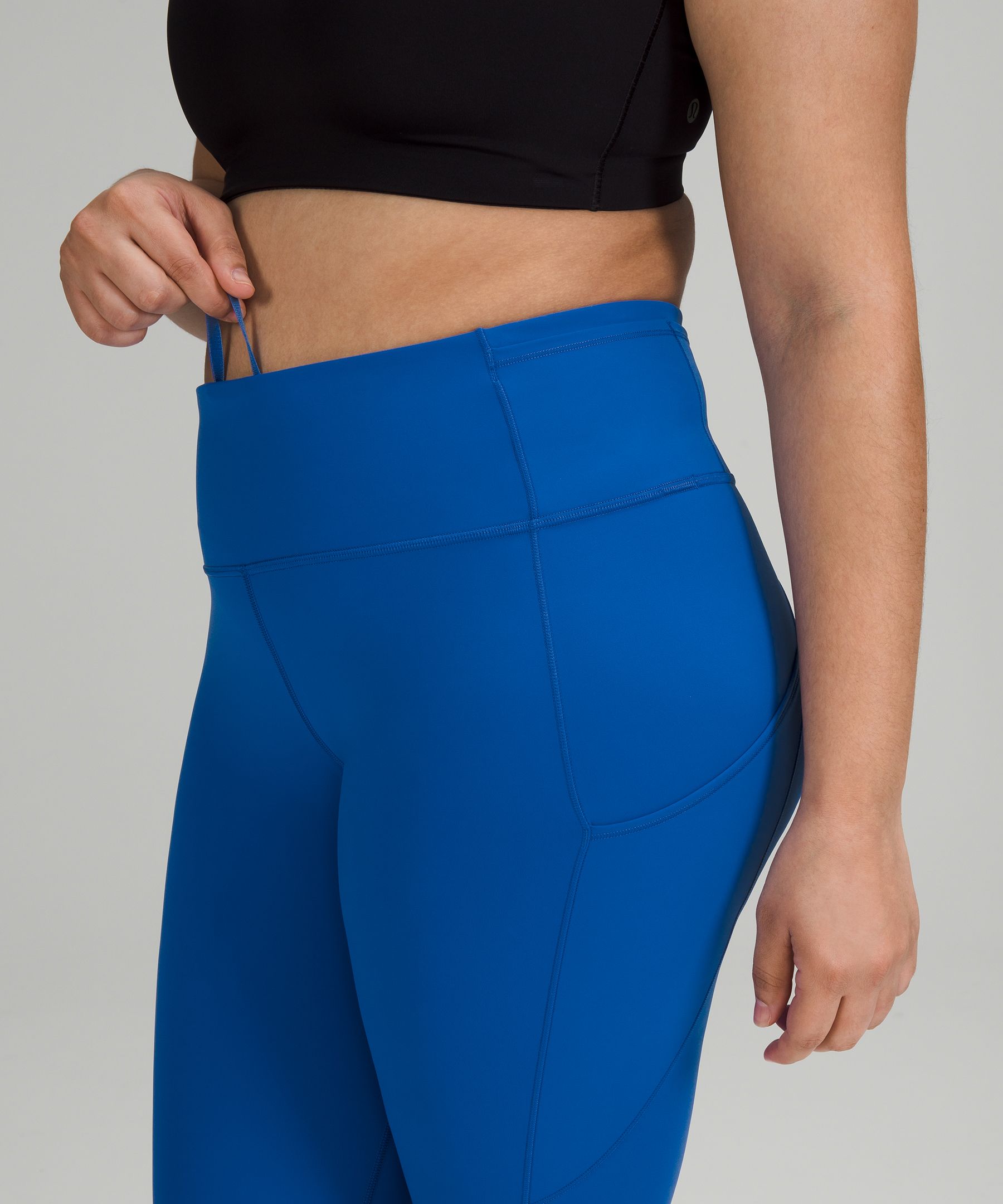 lululemon Fast and Free Tight 25” (Ice Cave), Women's Fashion
