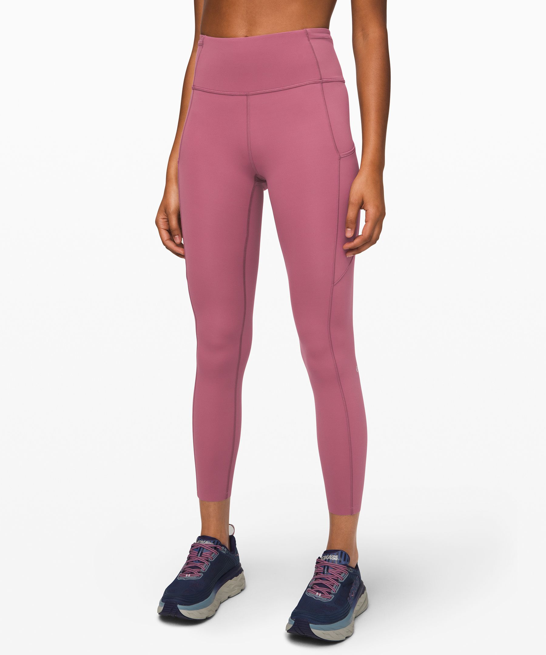 Lululemon Fast And Free Tight Ii 25" *non-reflective Nulux In Plumful