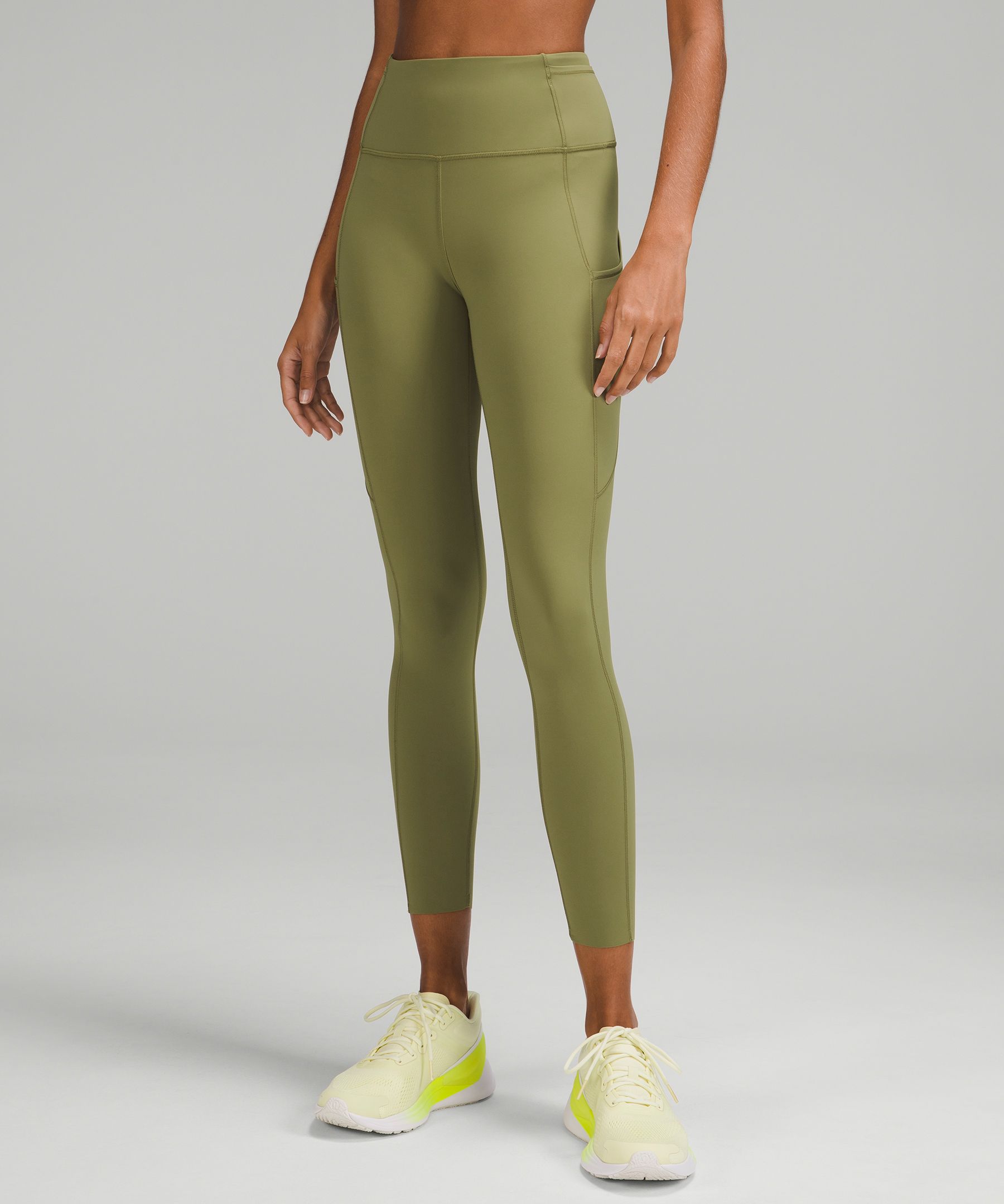 Lululemon Fast and Free leggings in Spiced Bronze