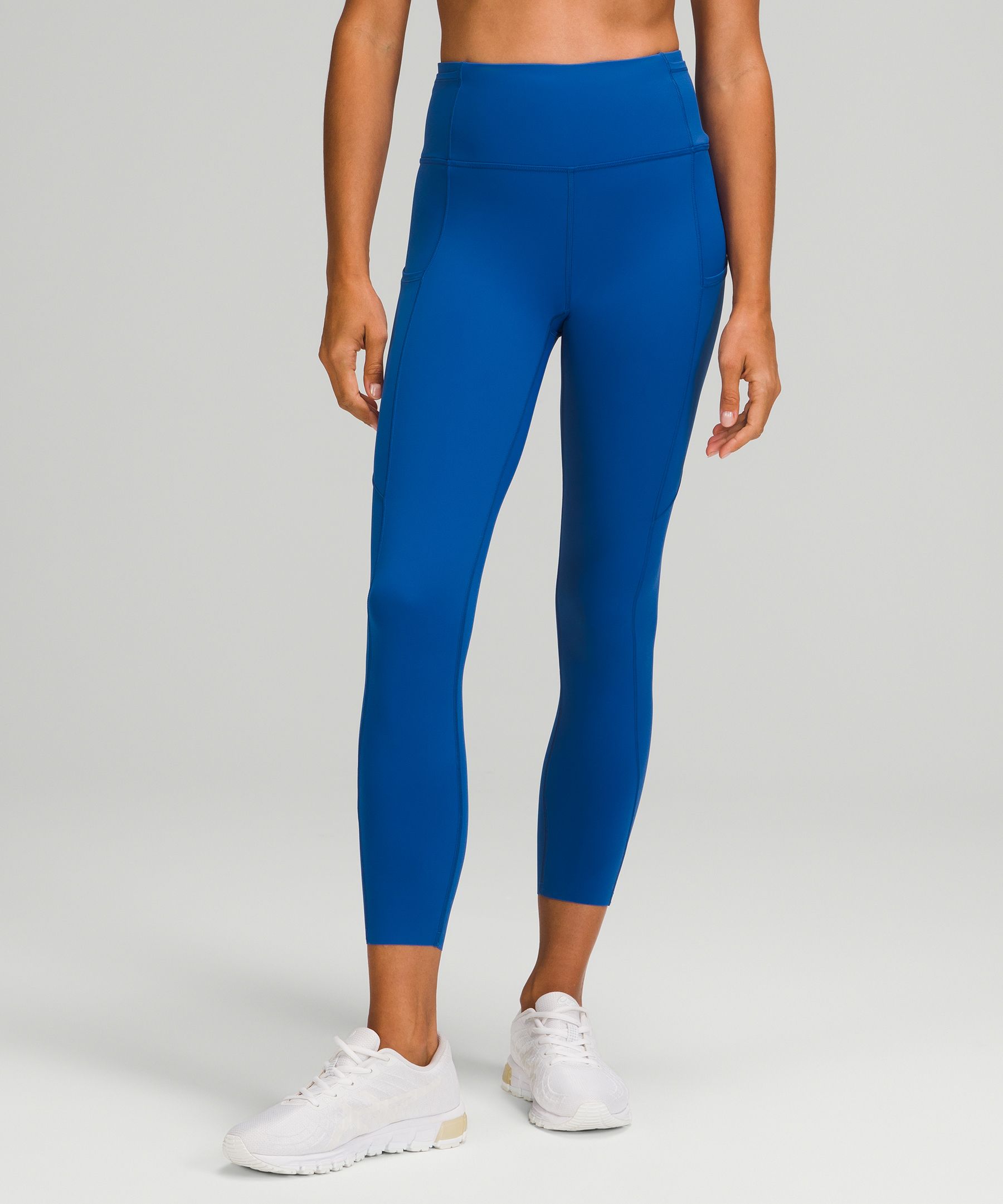 Lululemon Fast And Free High-rise Leggings 25" In Symphony Blue