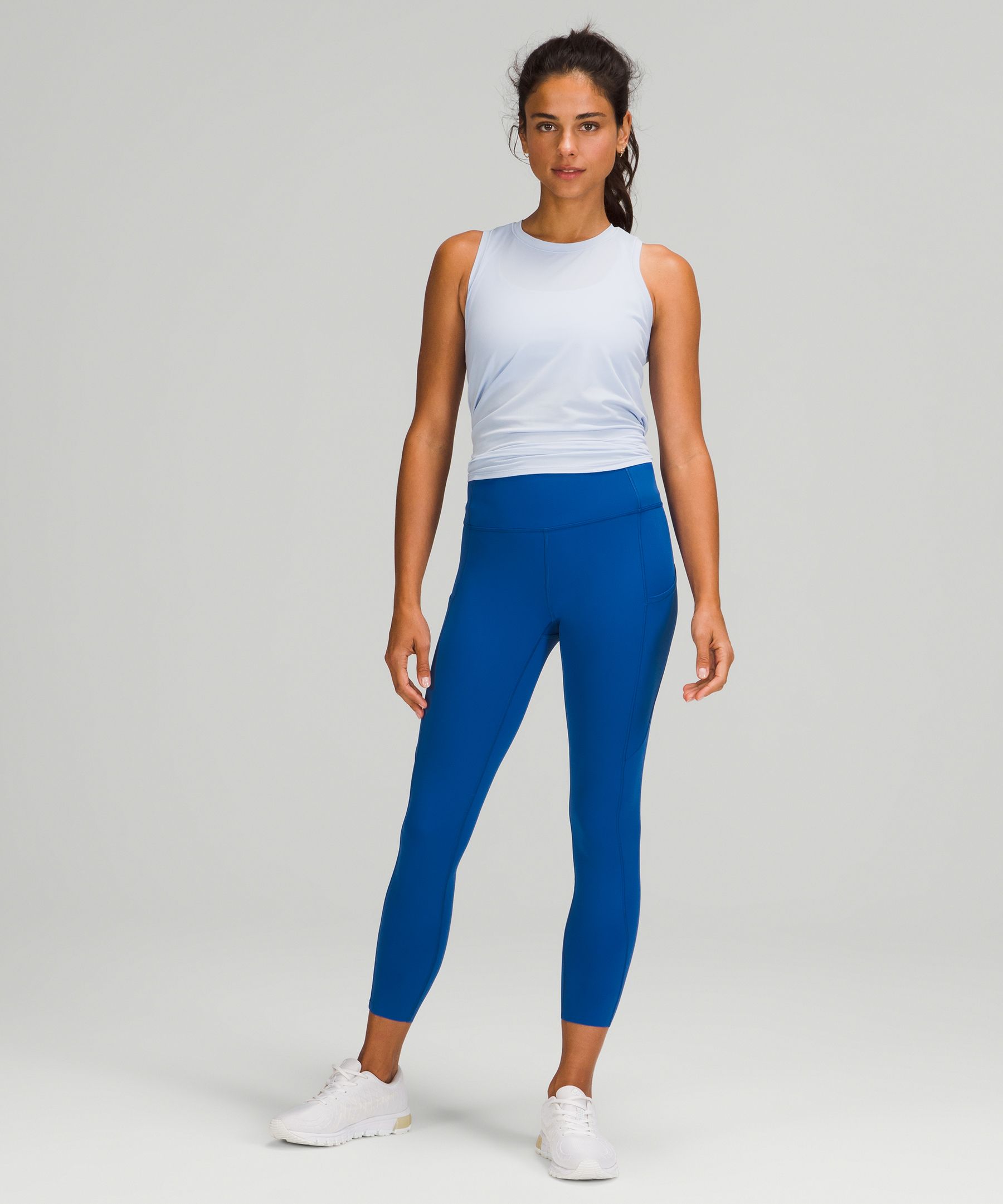 Lululemon Womens Fast and Free High-Rise Tight II 25in Non-Reflective –  yogahubstore