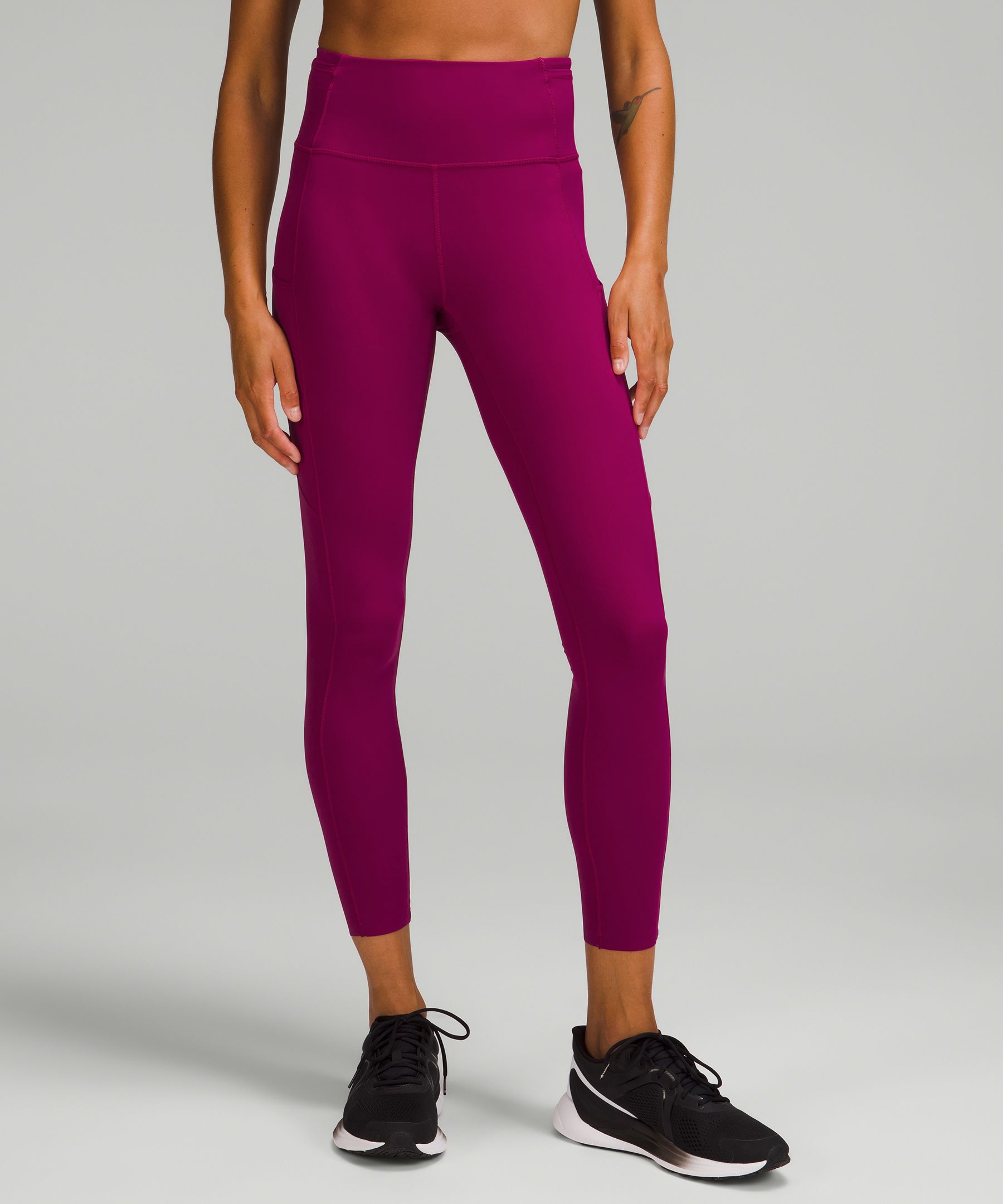 Legging yoga Fast and Free (Taille haute) 25po Lululemon main image 0