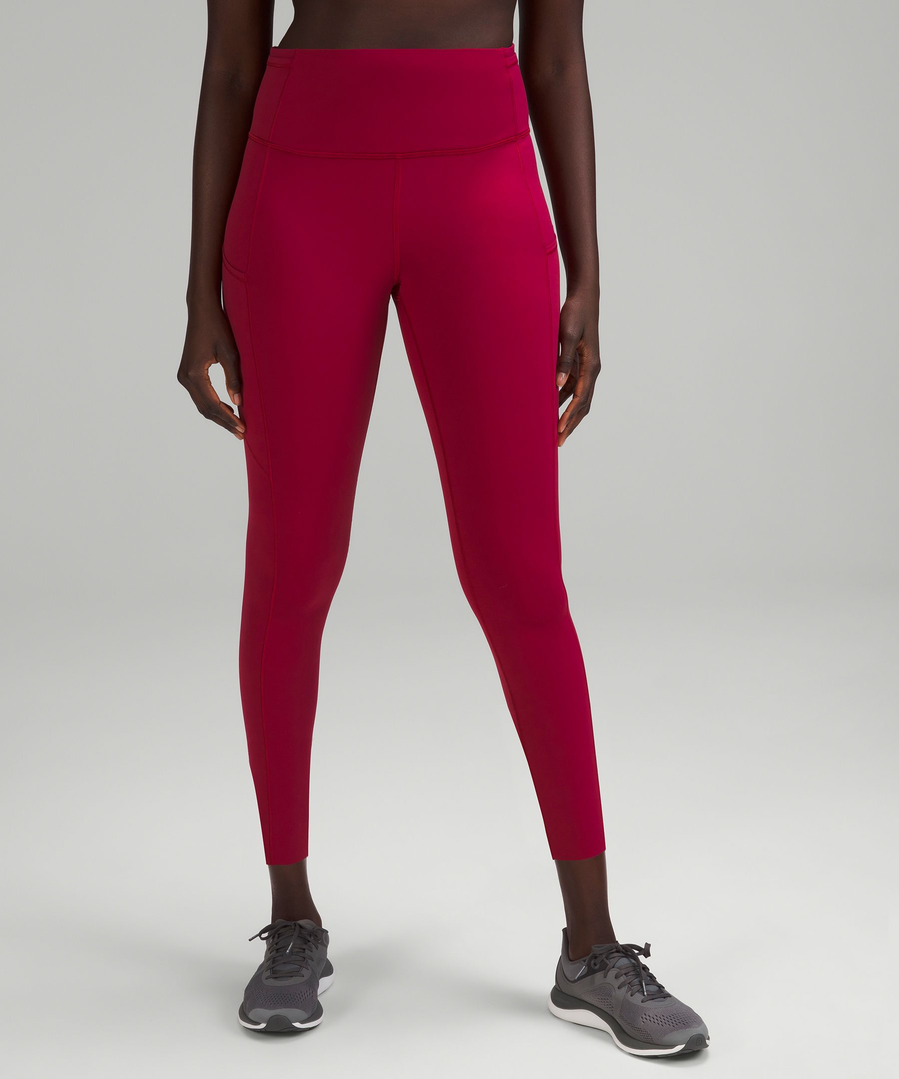 Lululemon • Tight Stuff Tight Cranberry 2 New  Leggings are not pants,  Clothes design, Tights