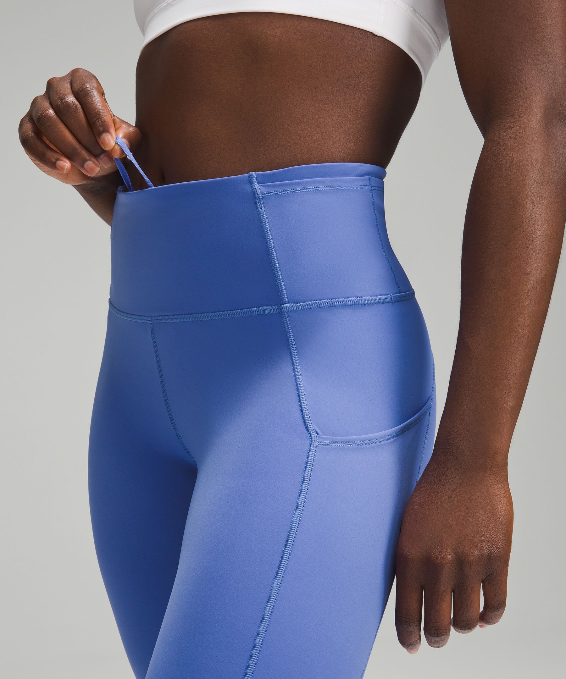 NWT Lululemon Fast Free Tight 25 Symphony Blue Sz 14