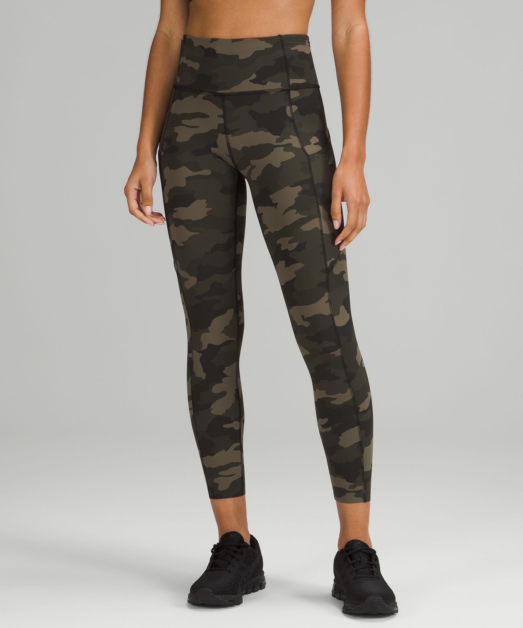 Lululemon Fast and Free Tight 31 *Reflective - Heritage 365 Camo