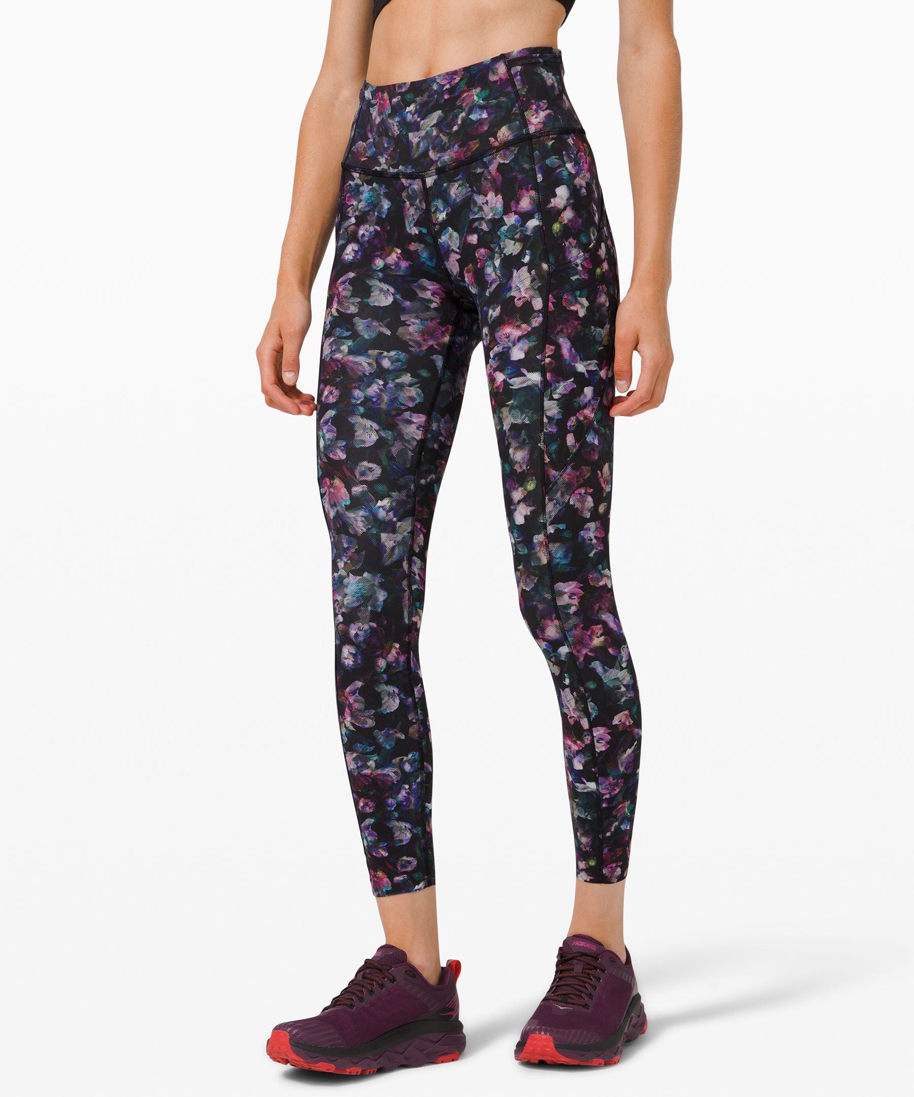 Lululemon Fast And Free Tight Ii 25 *non-reflective Nulux In Melanite
