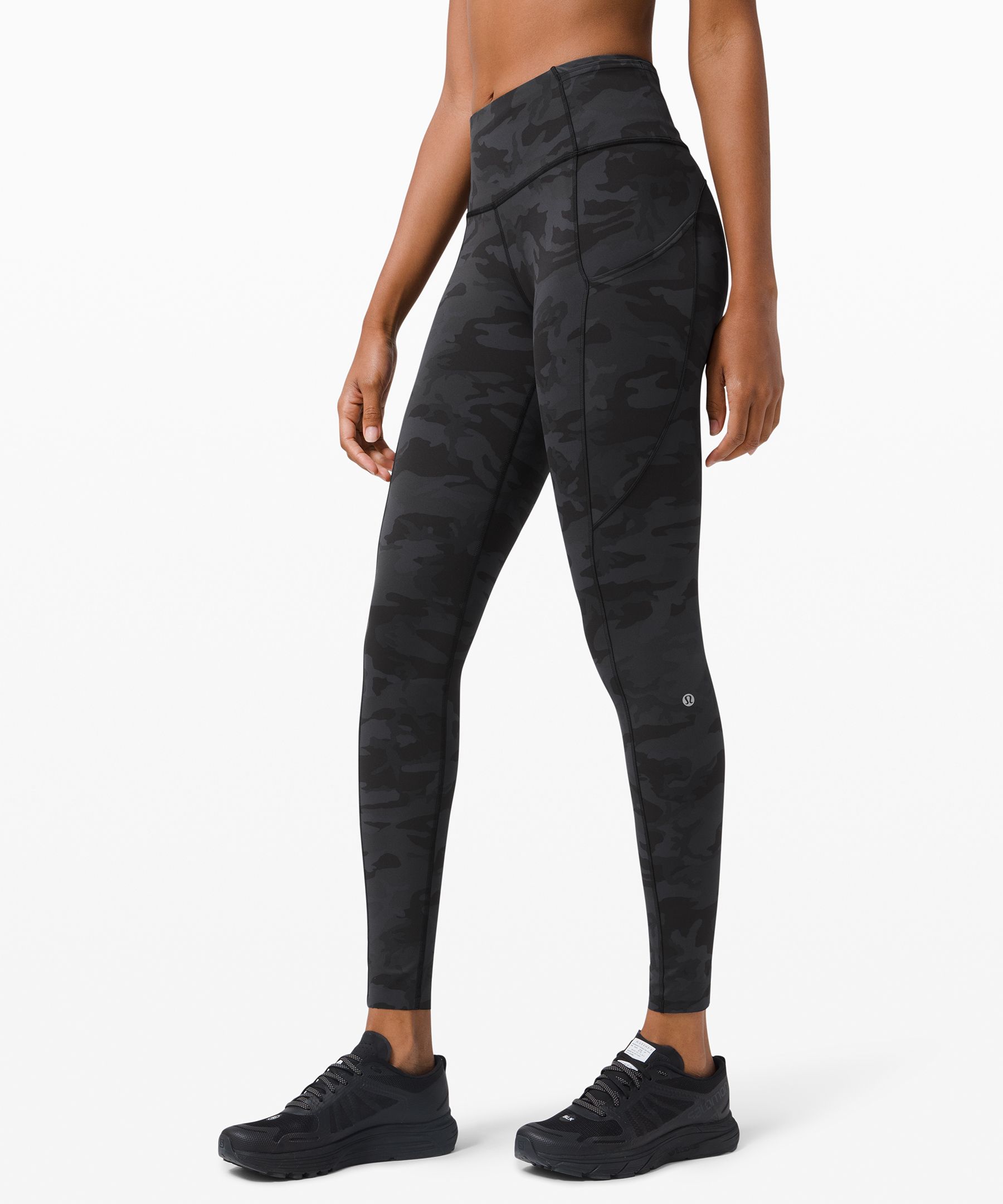 Lululemon Fast And Free Tight 28" *non-reflective In Black