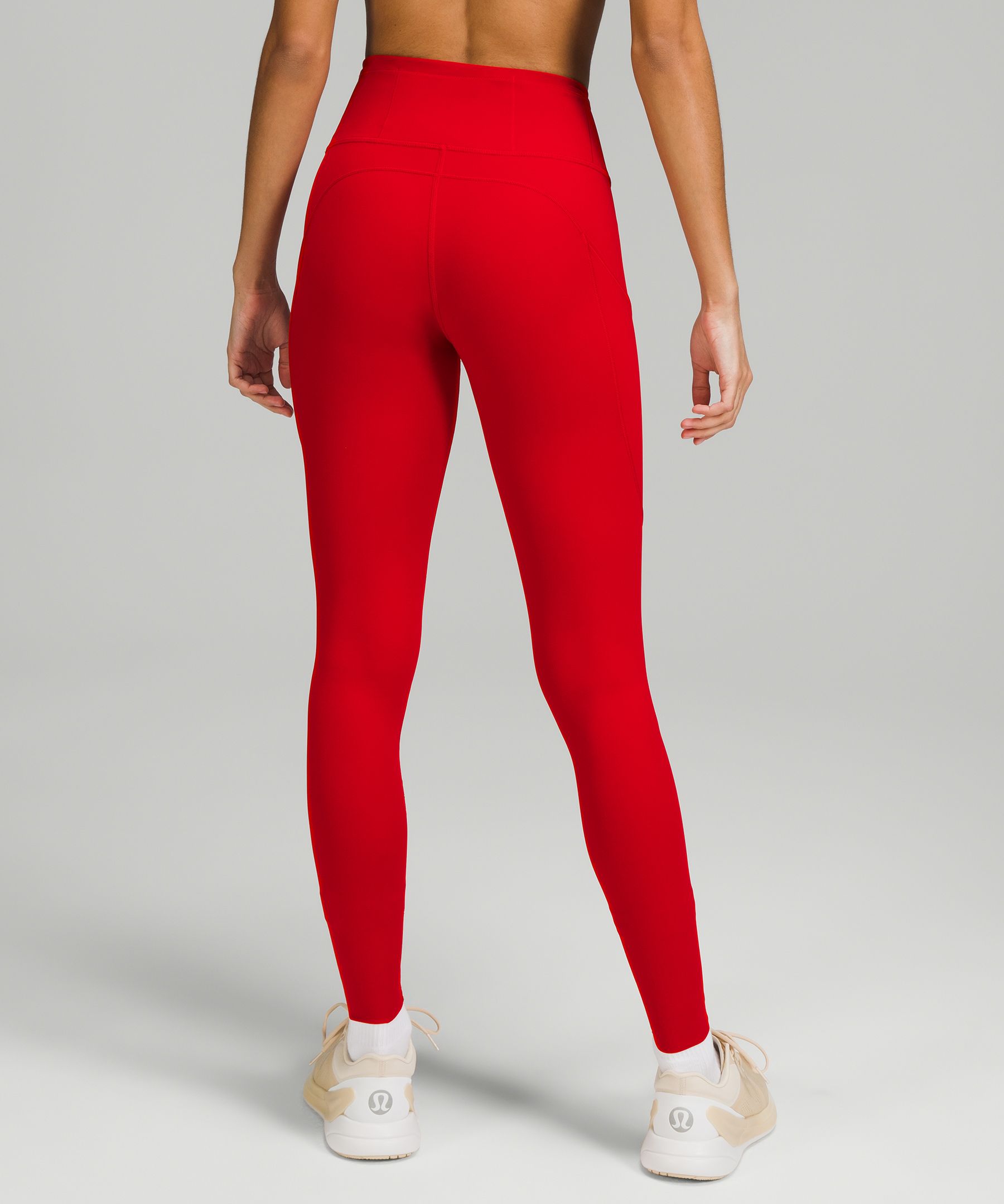 FILA RABENAU High Waist Leggings Women 0 - Red