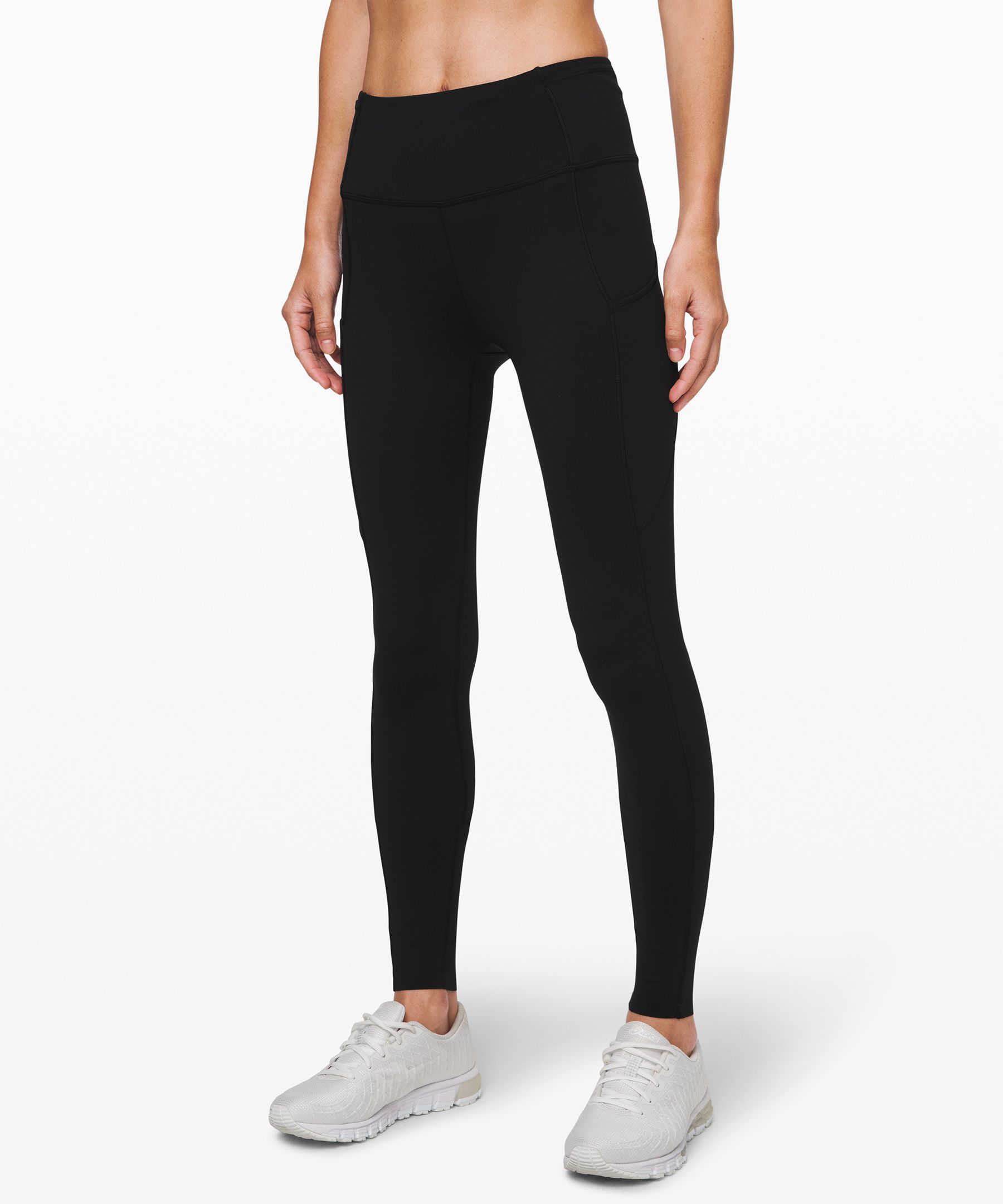 Lululemon Fast And Free Reflective High-rise Tights 31" In Black