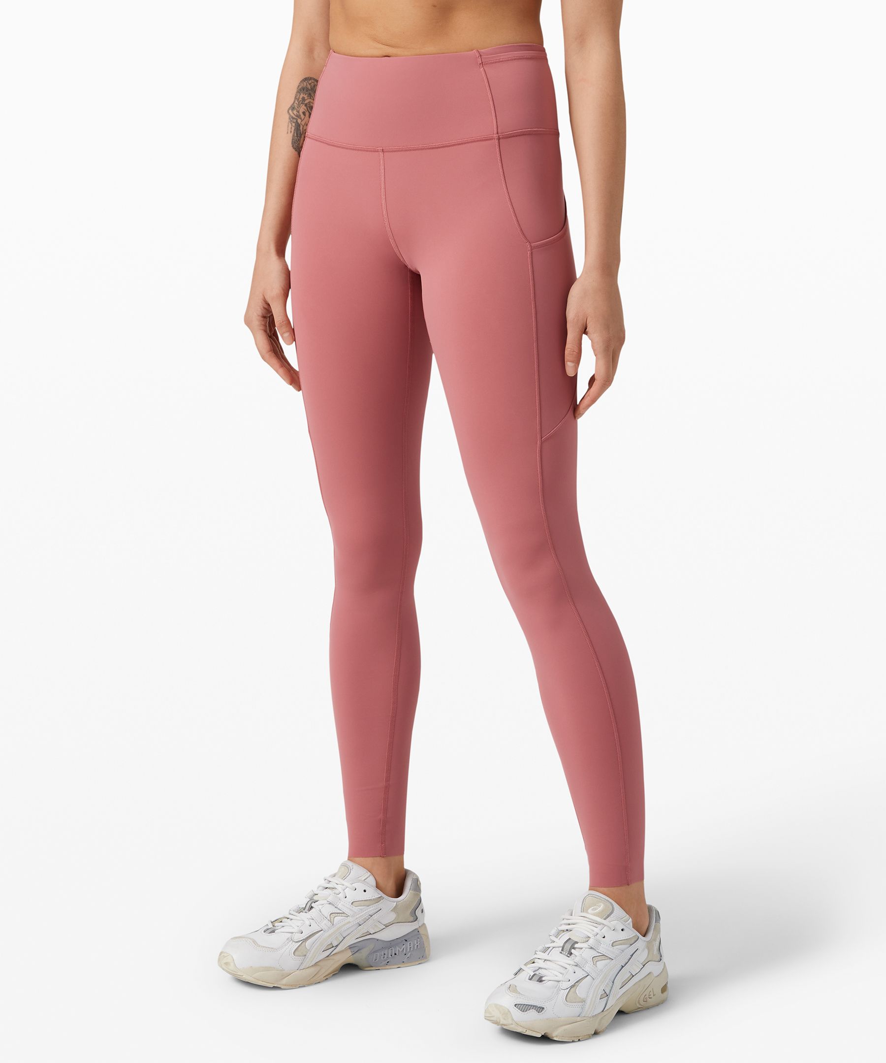 Lululemon Fast and Free Tight 28 *Non-Reflective - Chianti - lulu