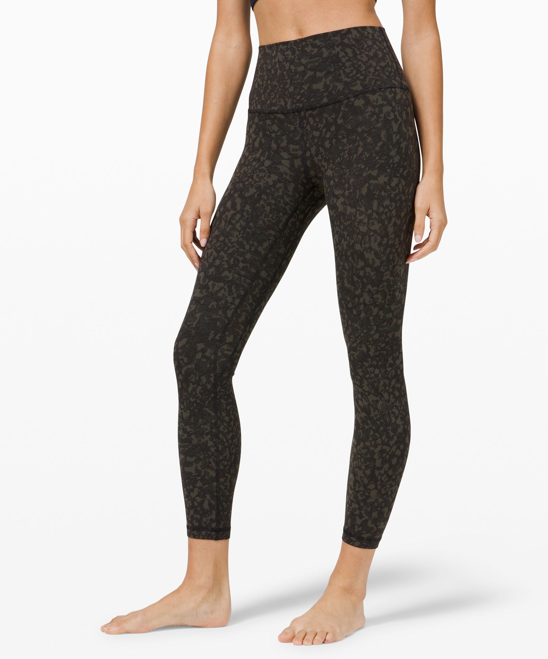 black lululemon align leggings