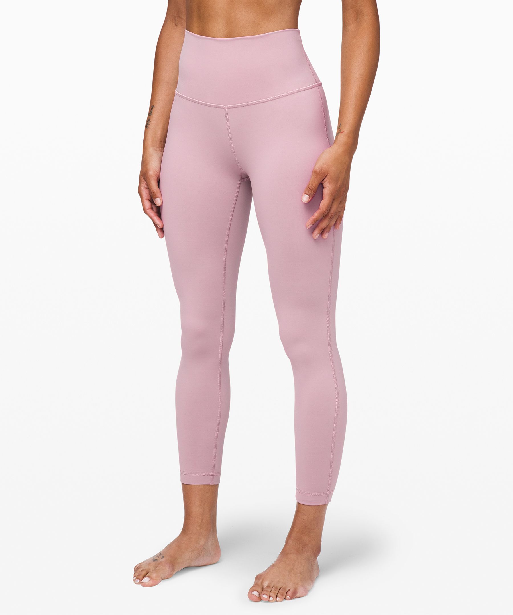 Lululemon Wunder Under High-rise Tight 28" *full-on Luxtreme In Smoky Blush