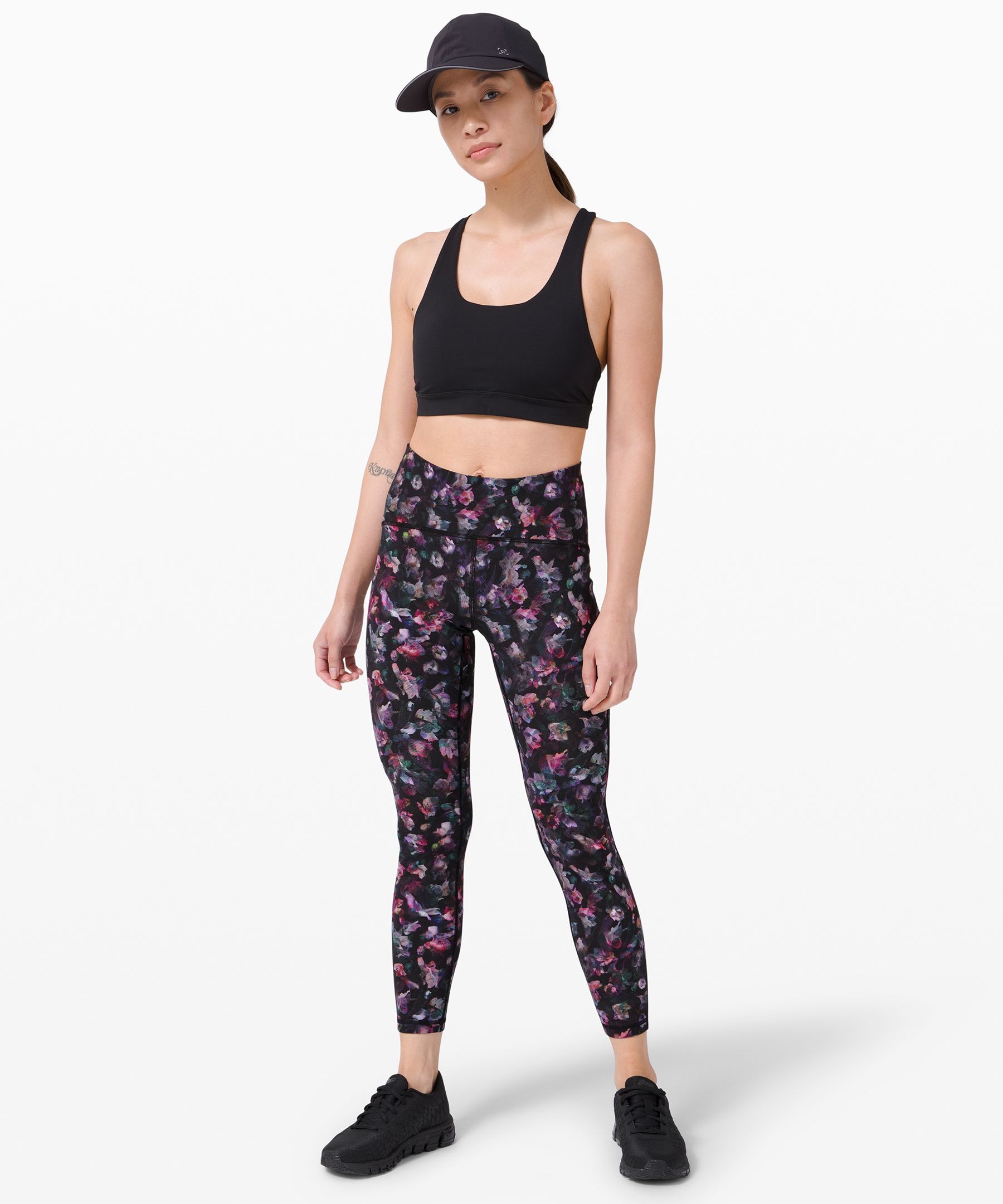 lululemon train time7/8レギンス　ブラック Lululemon Train Times 7/8 Pant (25