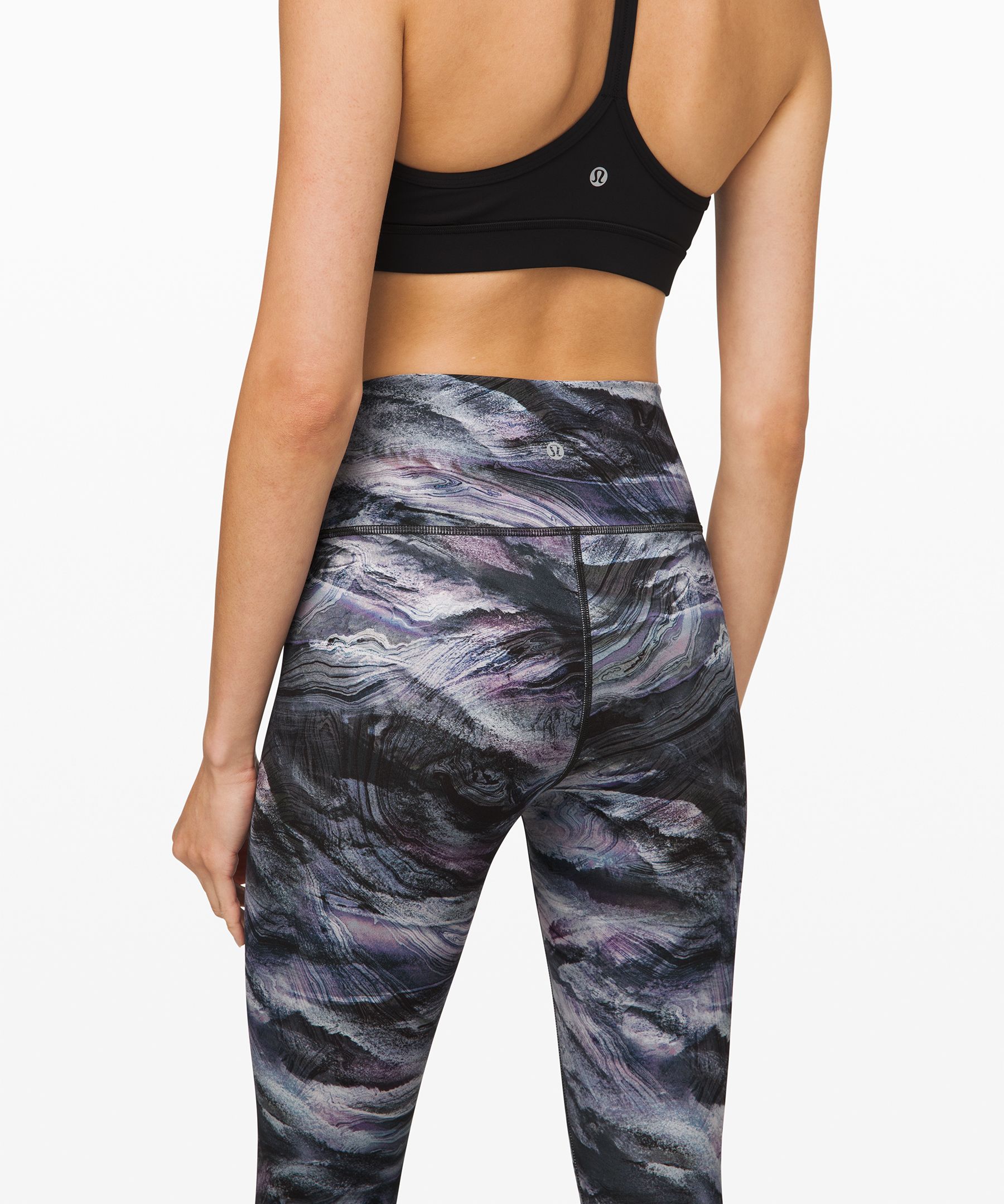 Lululemon Wunder Under Hi-Rise 7/8 Tight *Engineered Print Full-On Luxtreme  SZ 4