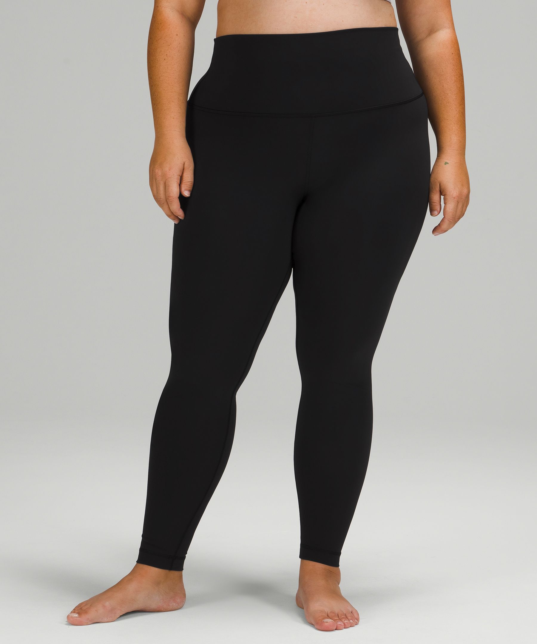 Lululemon Wunder Under Super-high-rise Leggings 28" Full-on Luxtreme In Black