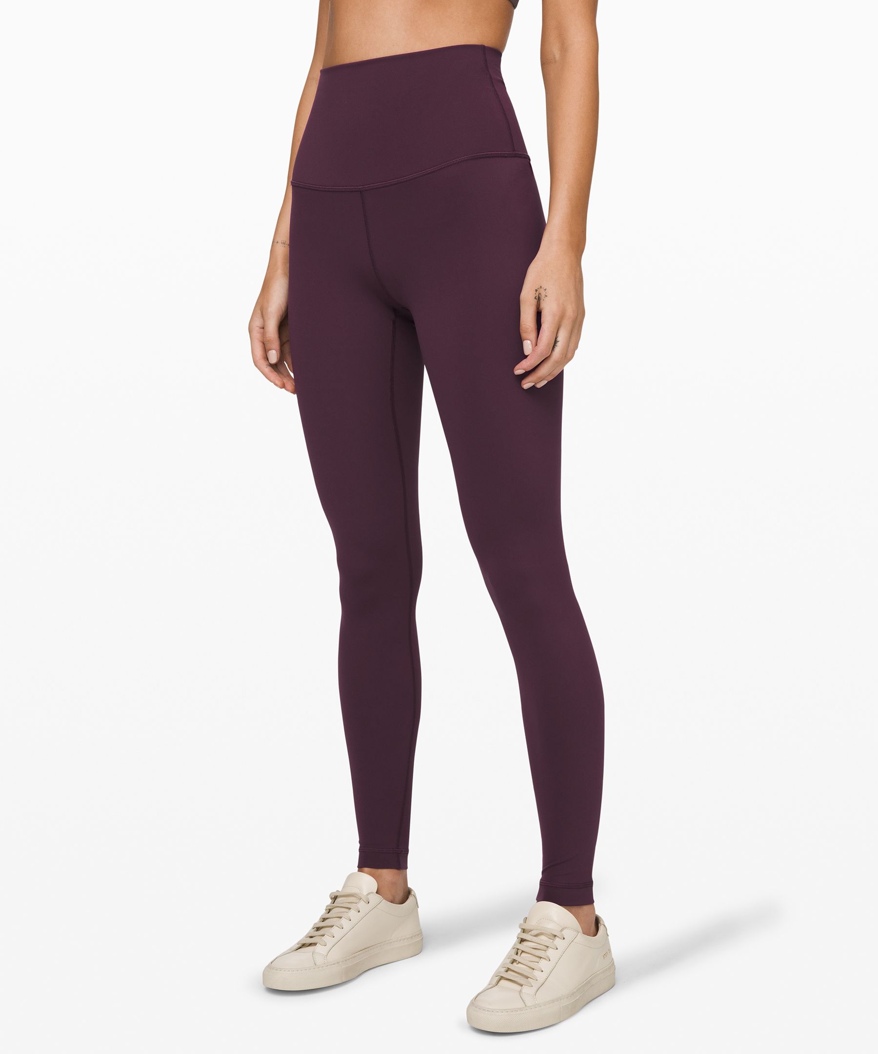 Lululemon Wunder Under Super High-rise Tight 28" *full-on Luxtreme Online Only In Arctic Plum