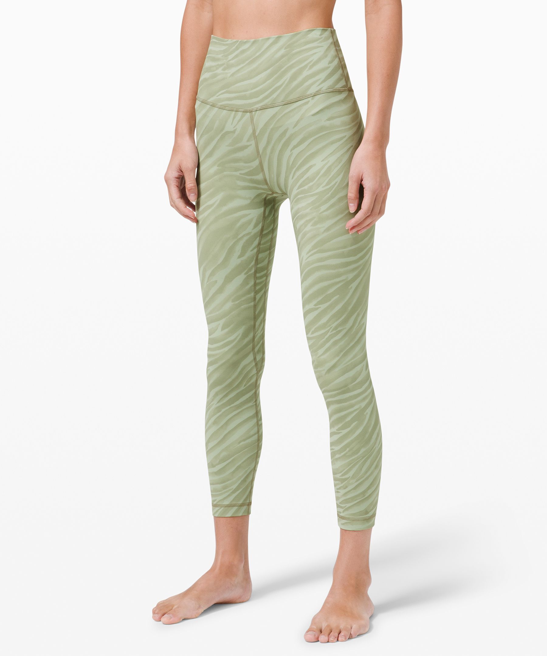 Lululemon Align™ Pant 25" In Le Tigre Camo Green Fern Multi
