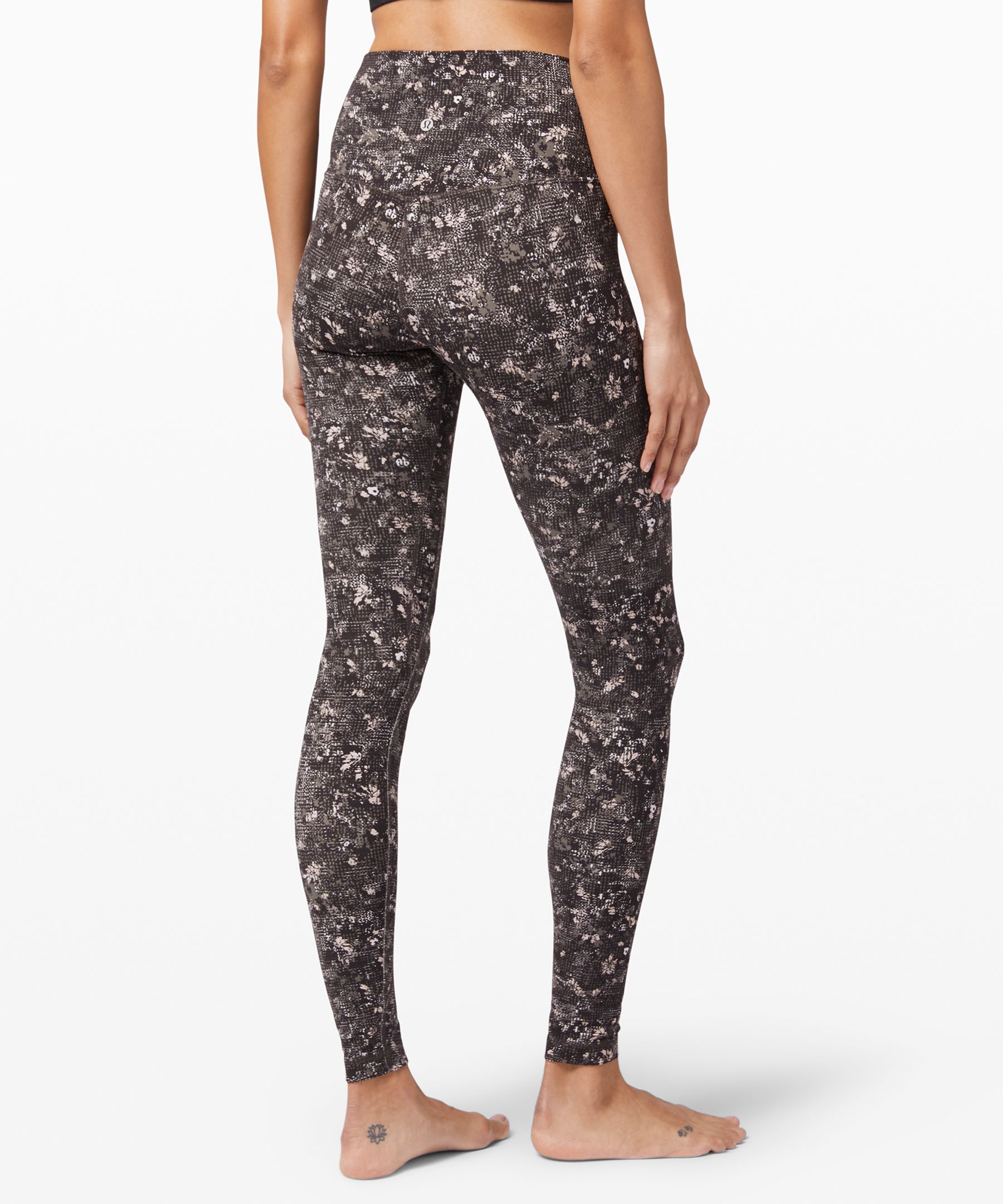 NEW! Lululemon Align HR Pant 28 Floral patterned Align lululemon leggings.